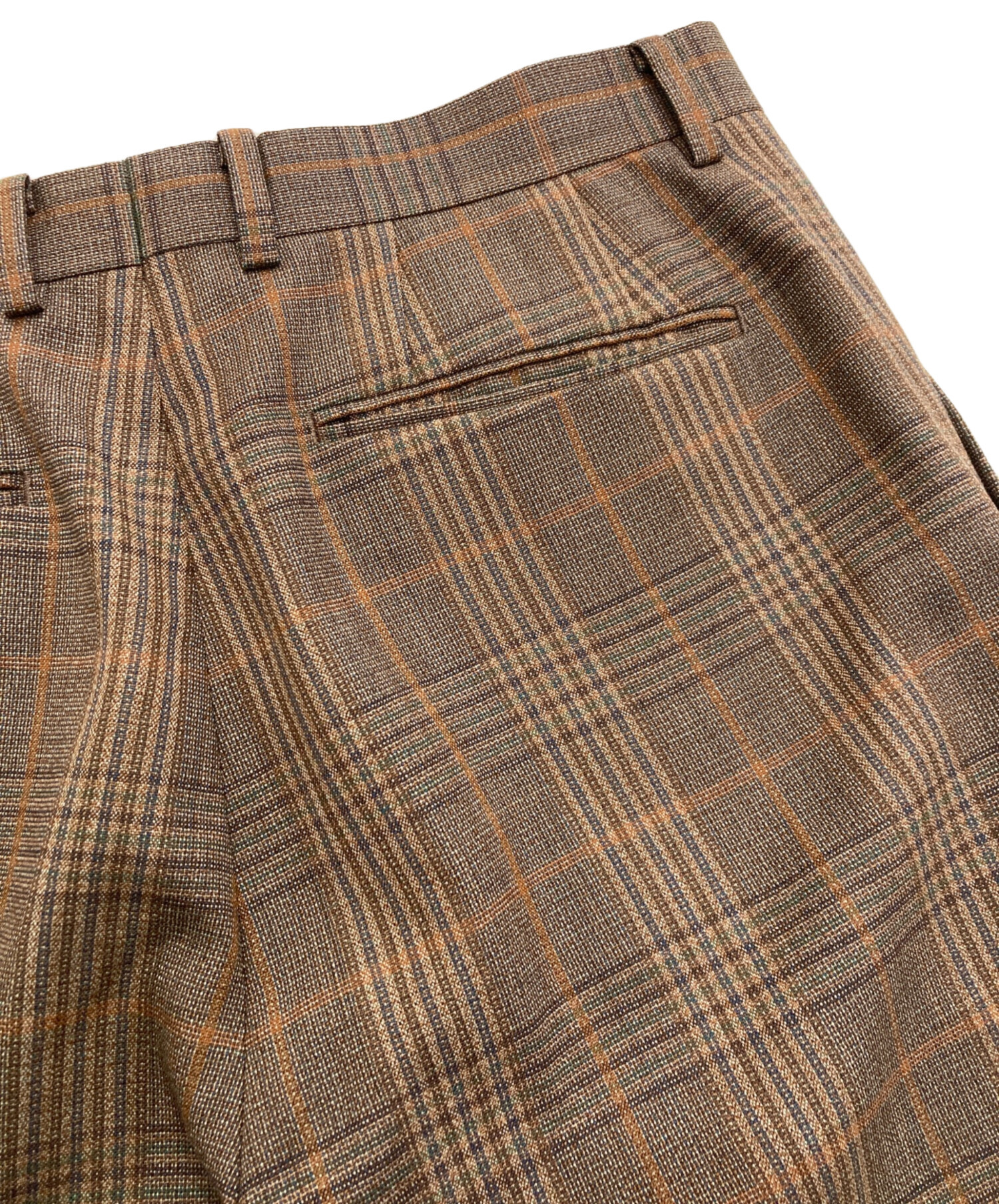 中古・古着通販】AURALEE (オーラリー) BLUEFACED WOOL CHECK SLACKS