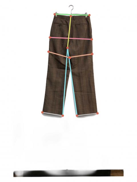 中古・古着通販】AURALEE (オーラリー) BLUEFACED WOOL CHECK SLACKS