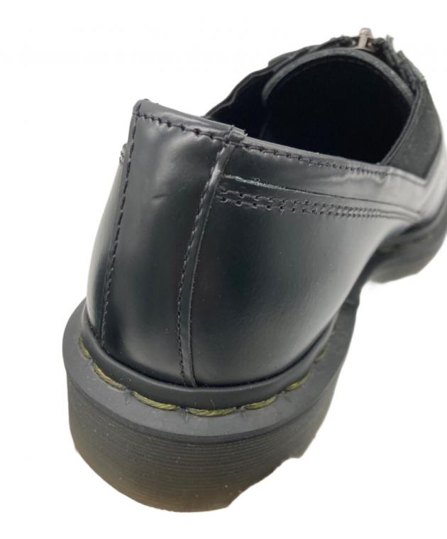 1461 Gusset ブラック UK6（25㌢）サイズ Dr Martens☆1461 GUSSET☆ガセット 3ホール☆兼用 (Dr.Martens