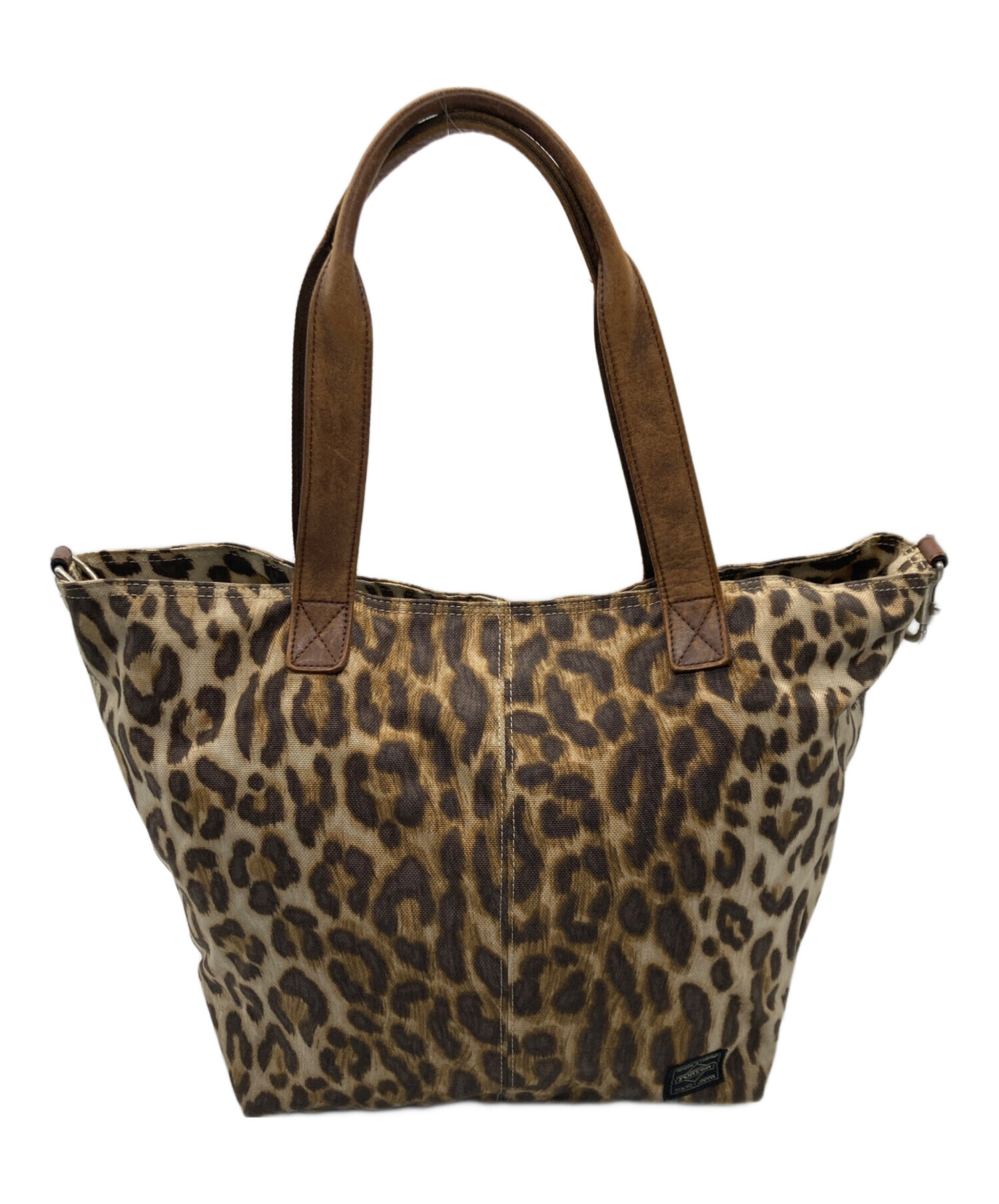 中古・古着通販】HEAD PORTER (ヘッドポーター) レオパードトート