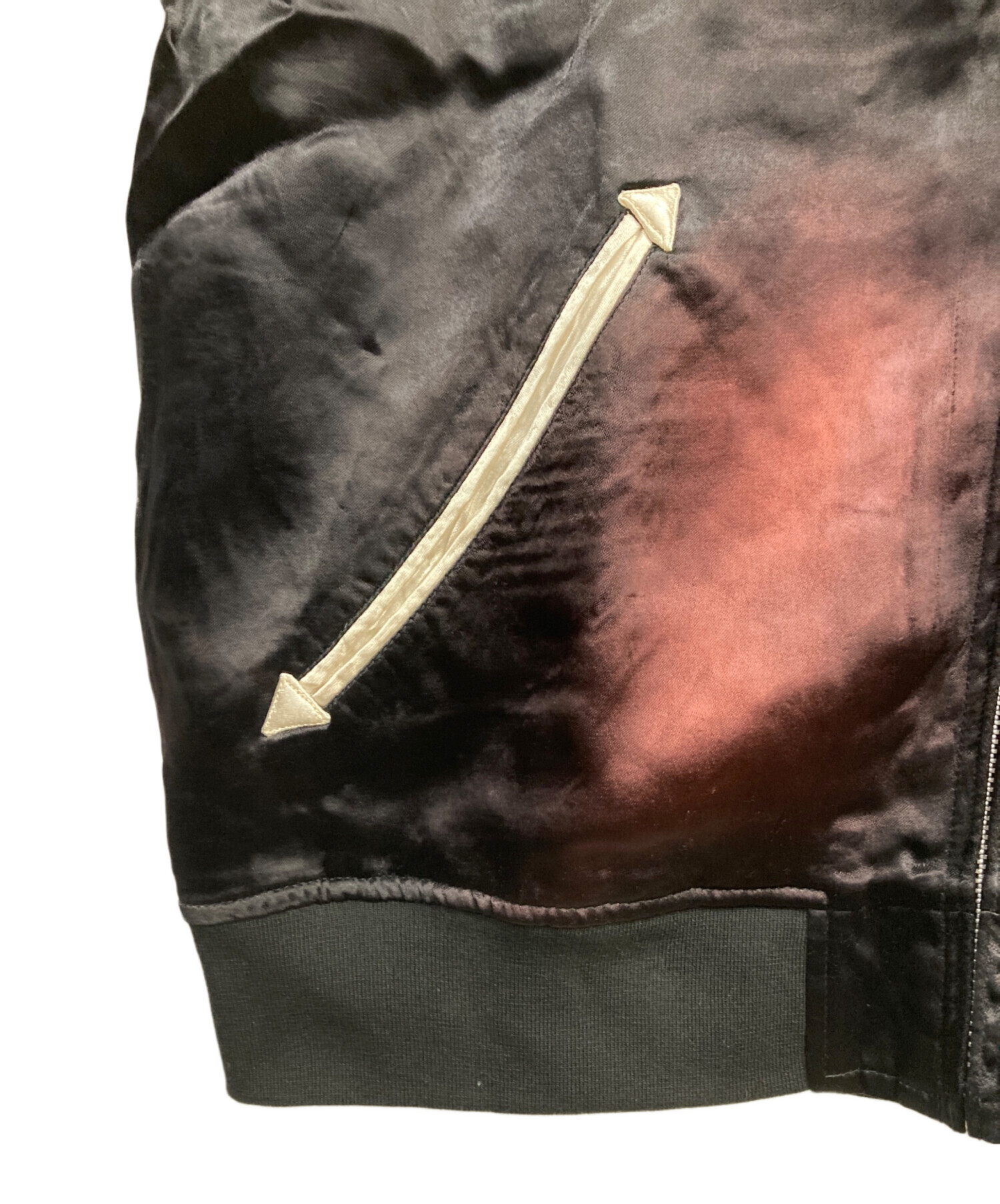 超美品 ショット スカジャン ワイン色 Schott スーベニア schott