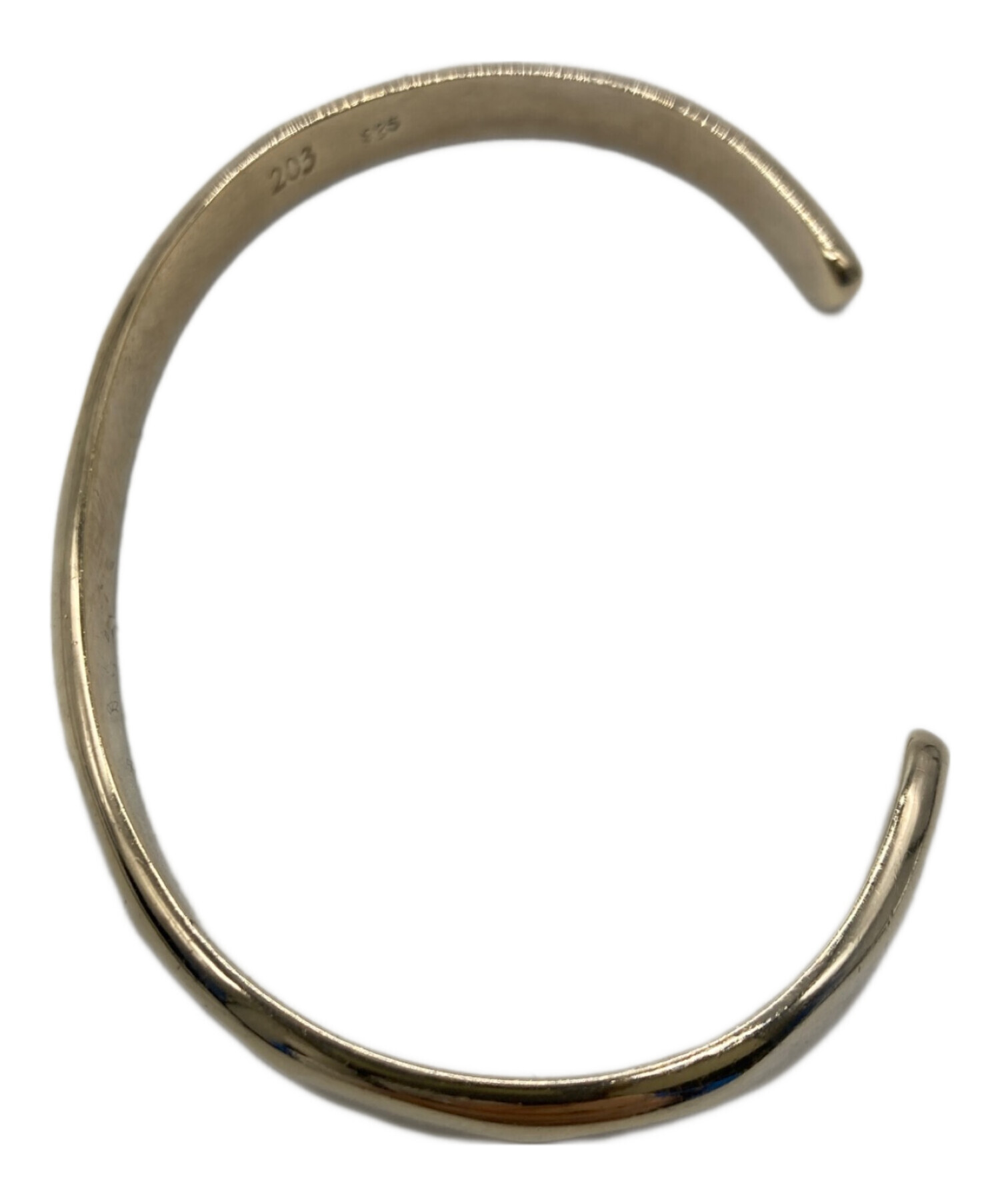 中古・古着通販】203jewelry (203ジュエリー) バングル ゴールド