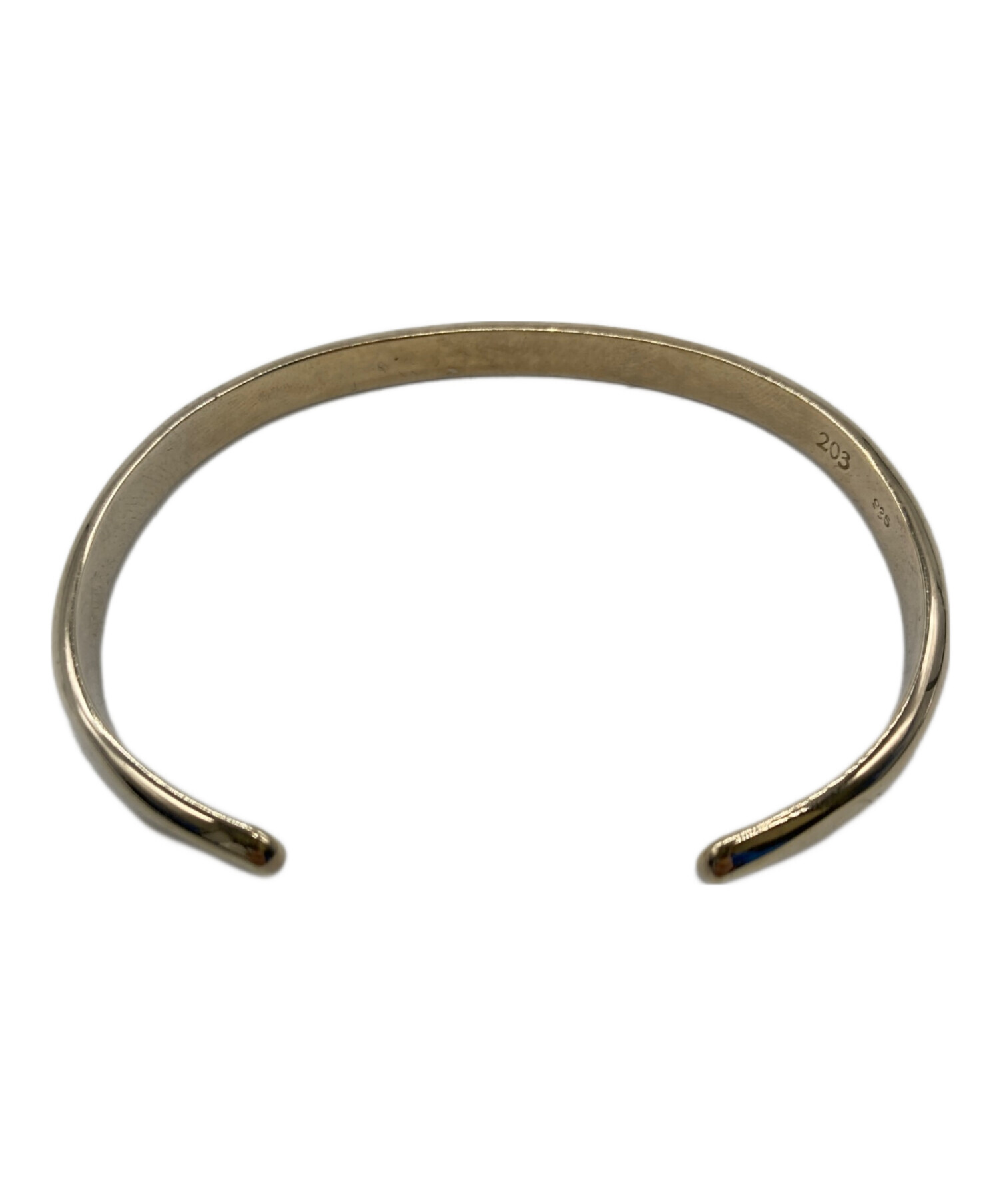 中古・古着通販】203jewelry (203ジュエリー) バングル ゴールド