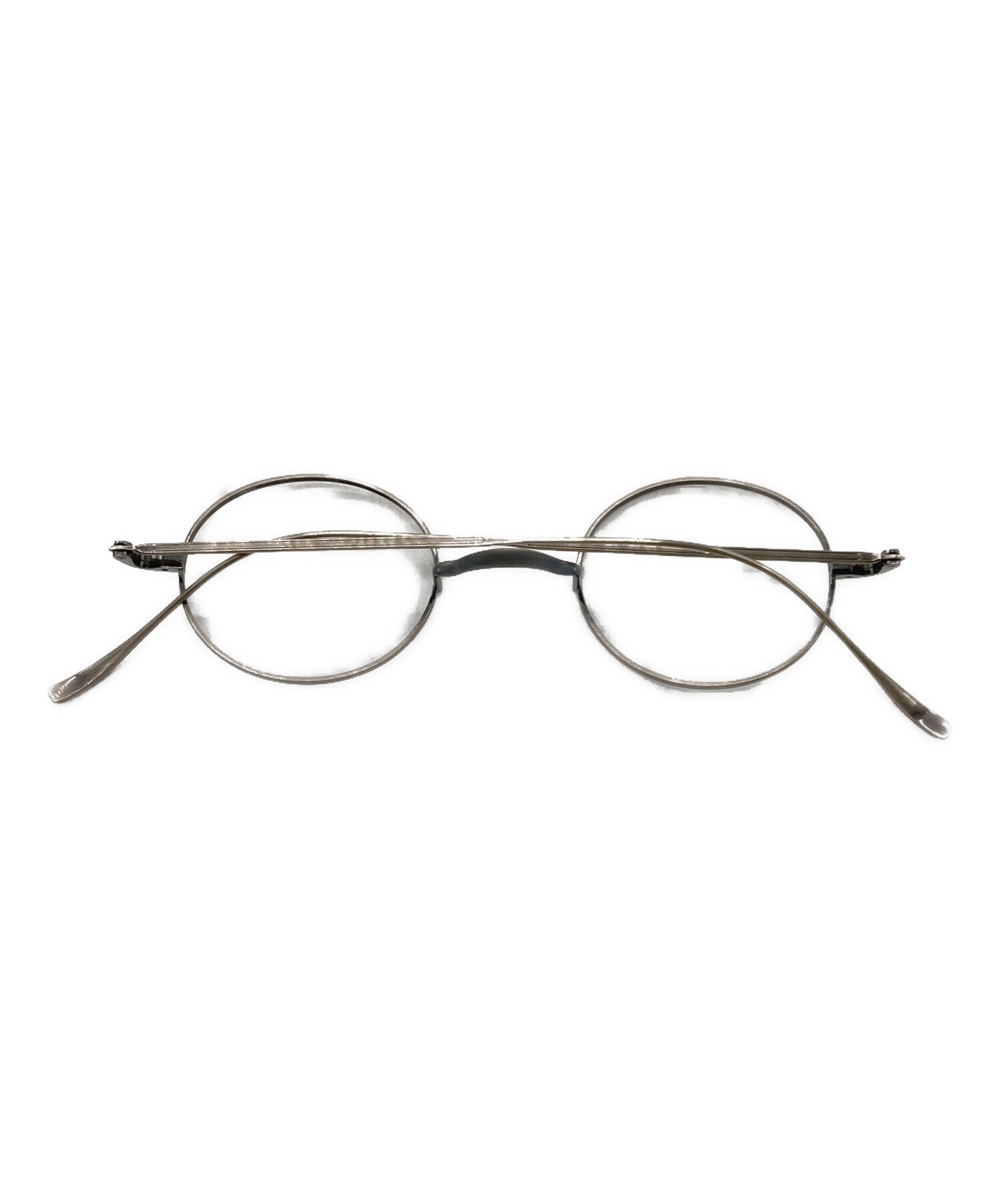 中古・古着通販】金子眼鏡 (カネコガンキョウ) 眼鏡 シルバー サイズ