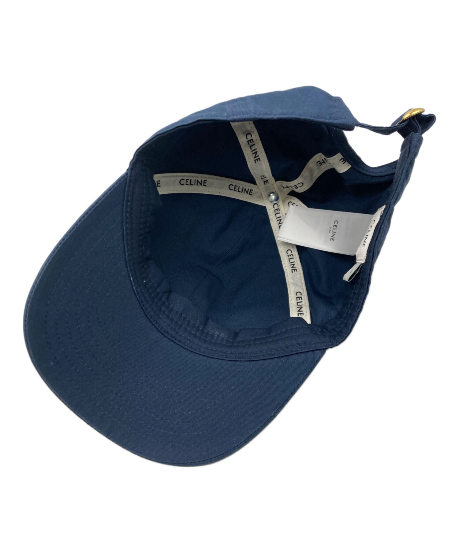 中古・古着通販】CELINE (セリーヌ) イニシャルベースボールキャップ