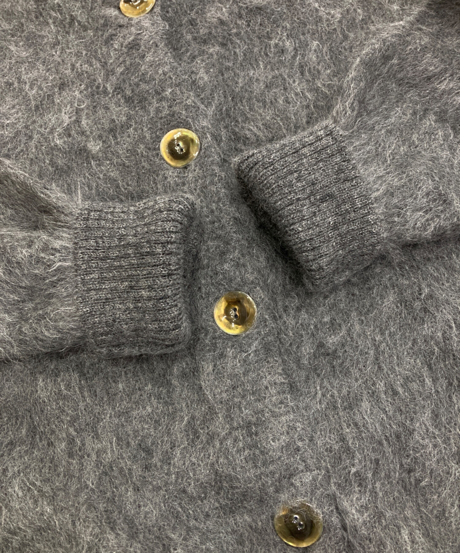 中古・古着通販】PRADA (プラダ) シャギーモヘヤニットカーディガン