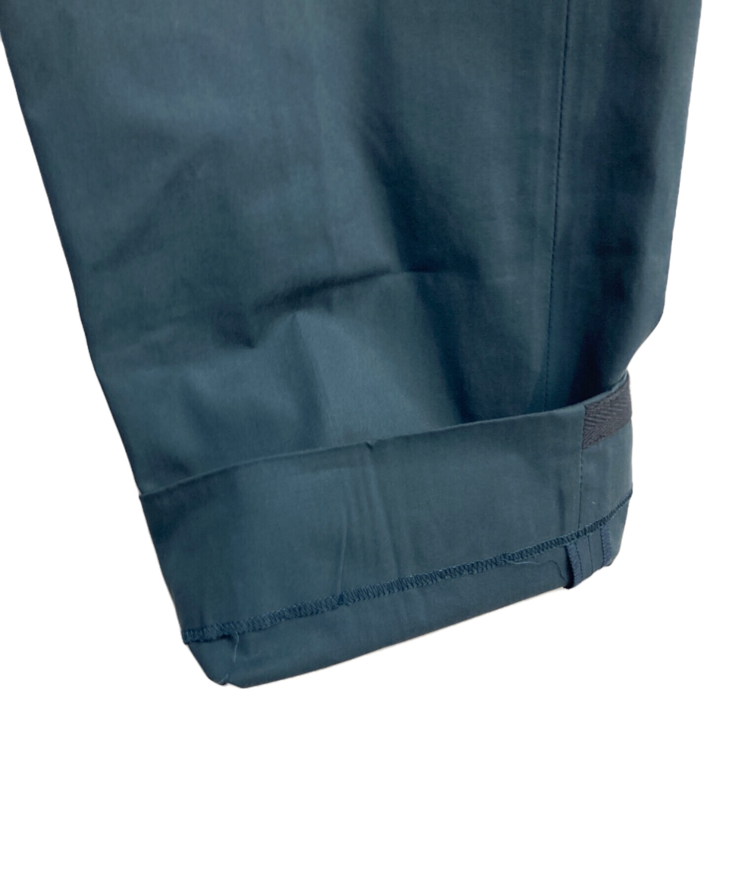 中古・古着通販】HERMES (エルメス) テーパードパンツ ネイビー サイズ