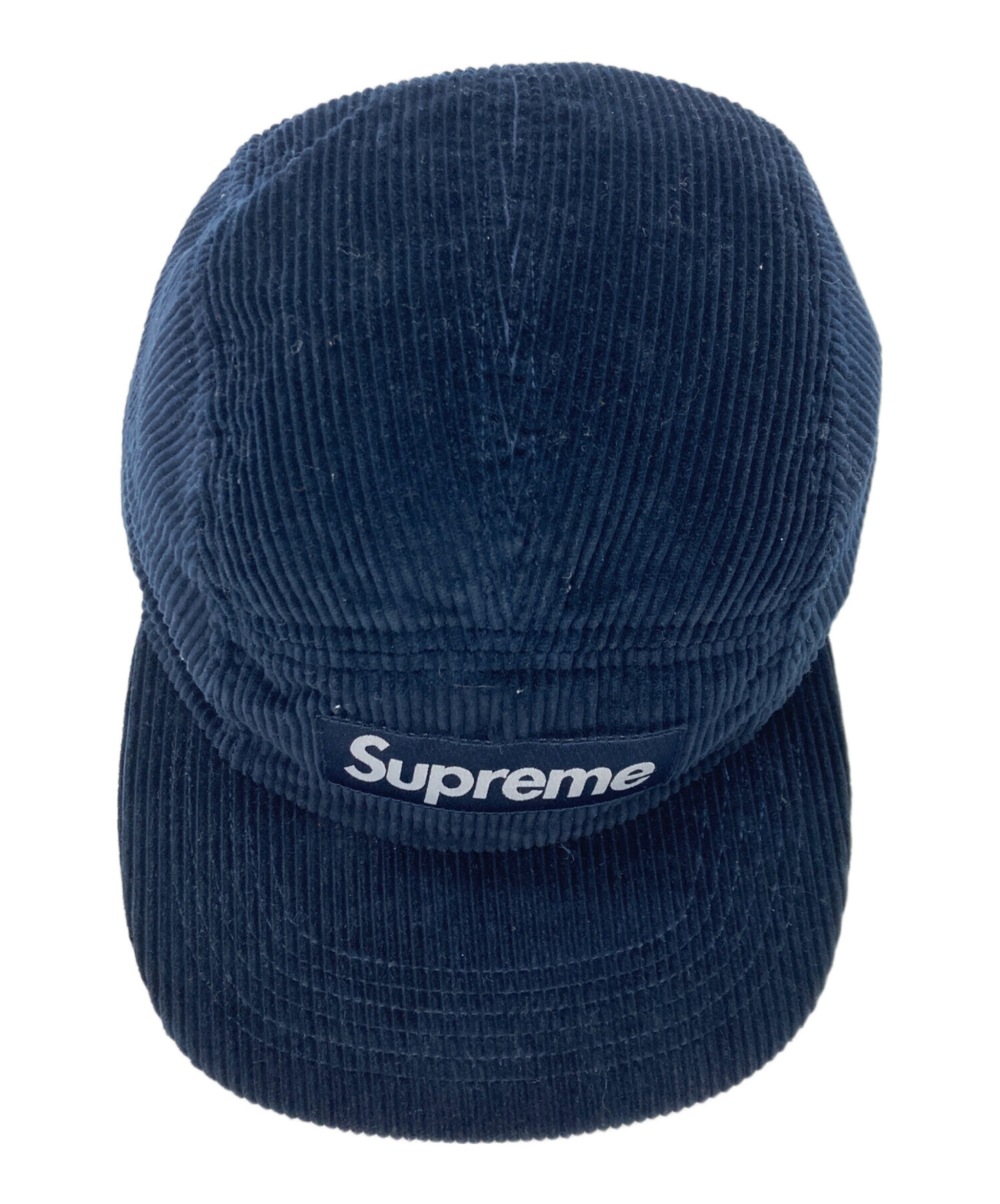 Supreme Corduroy Camp Cap ブルー 中古・古着通販】Supreme (シュプリーム) Corduroy Camp Cap ネイビー