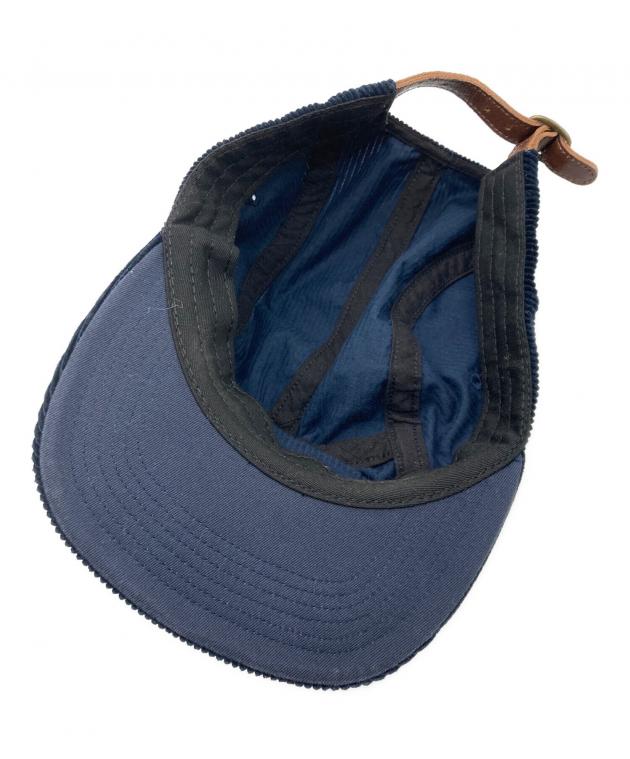 中古・古着通販】Supreme (シュプリーム) Corduroy Camp Cap ネイビー