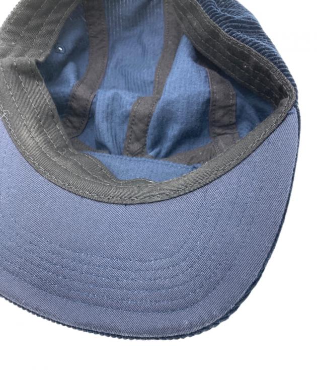 中古・古着通販】Supreme (シュプリーム) Corduroy Camp Cap ネイビー