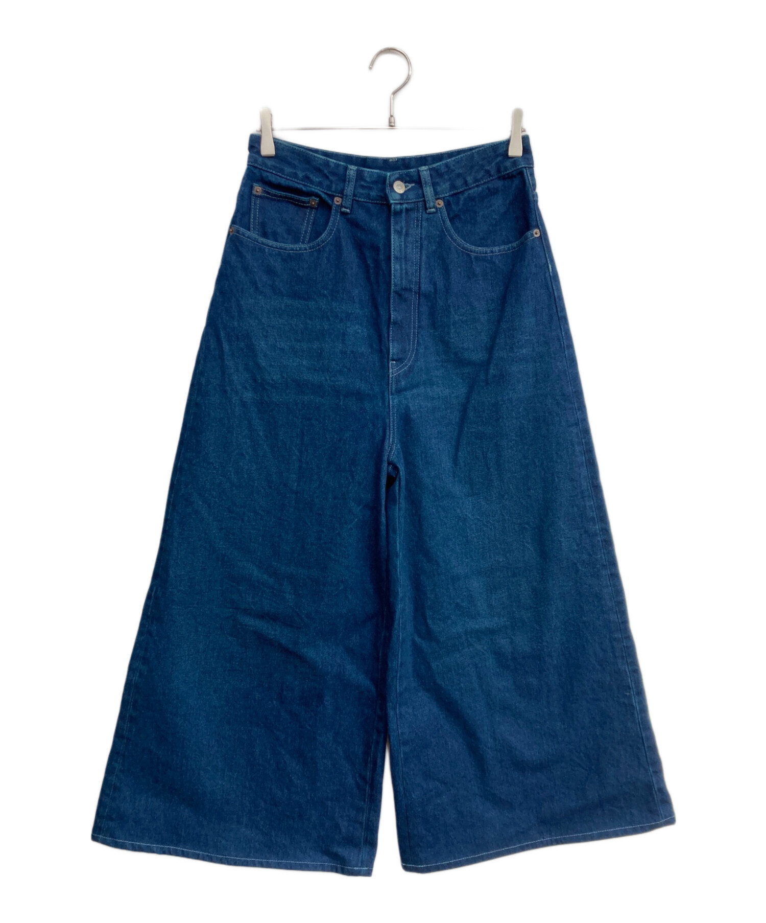 美品✨MM6 メゾンマルジェラ ハイウエストサイドラインワイドデニム 中古・古着通販】MM6 Maison Margiela (エムエムシックスメゾン