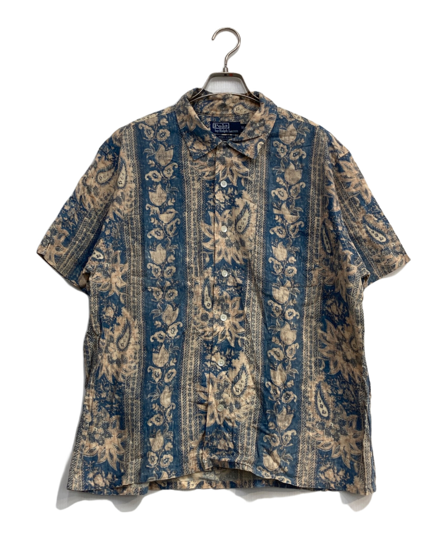 中古・古着通販】POLO RALPH LAUREN (ポロ・ラルフローレン) 半袖総柄 