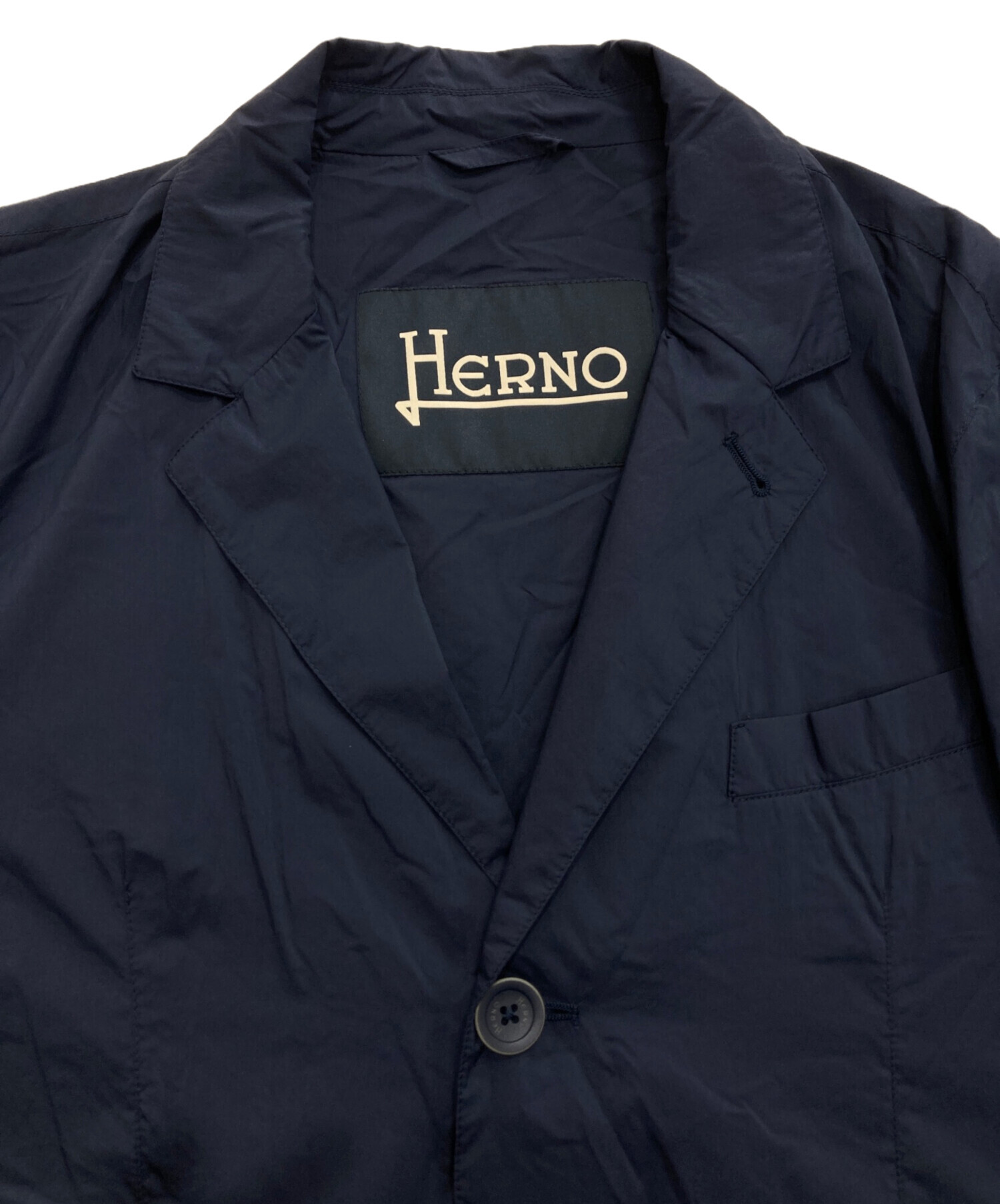 中古・古着通販】HERNO (ヘルノ) ナイロン 3B テーラード ジャケット