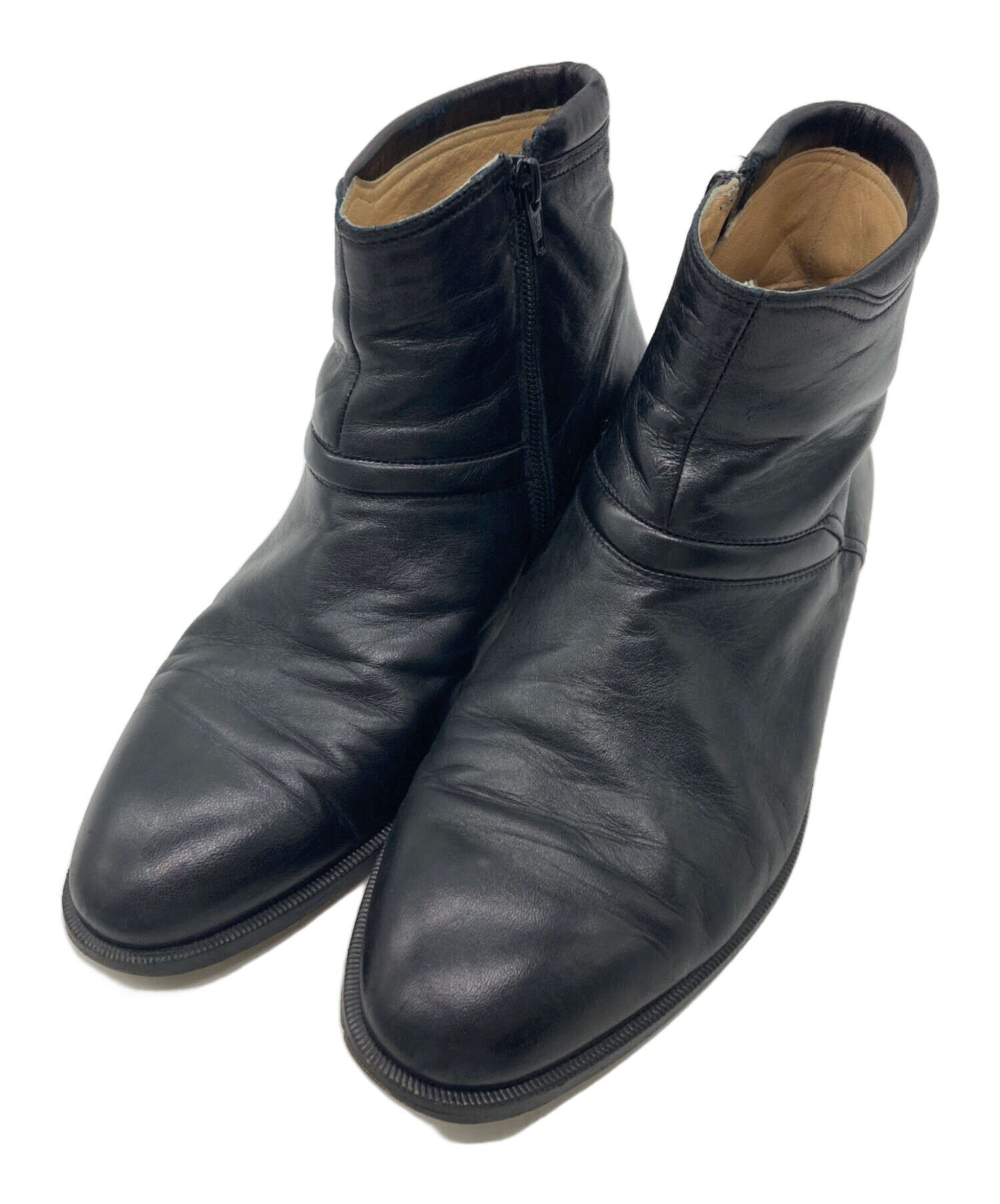 中古・古着通販】BALLY (バリー) BROCK サイドジップブーツ ブラック