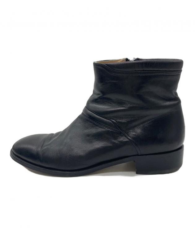 中古・古着通販】BALLY (バリー) BROCK サイドジップブーツ ブラック