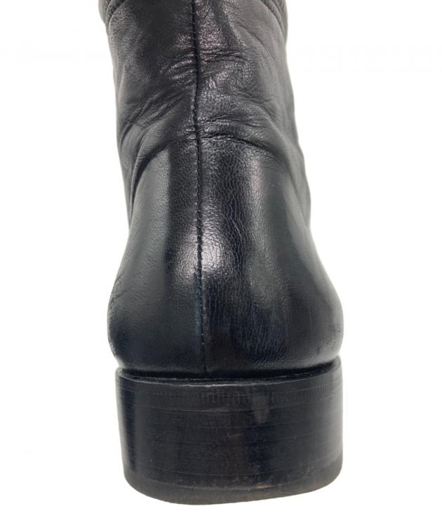 BALLYバリー新品トレッキングブーツ43箱付き 128700円 28モノグラム 中古・古着通販】BALLY (バリー) BROCK サイドジップブーツ ブラック