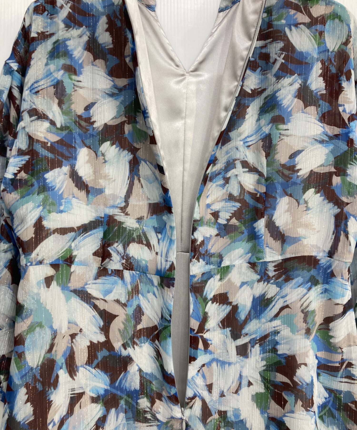 中古・古着通販】UNTITLED (アンタイトル) リーフプリントシフォン