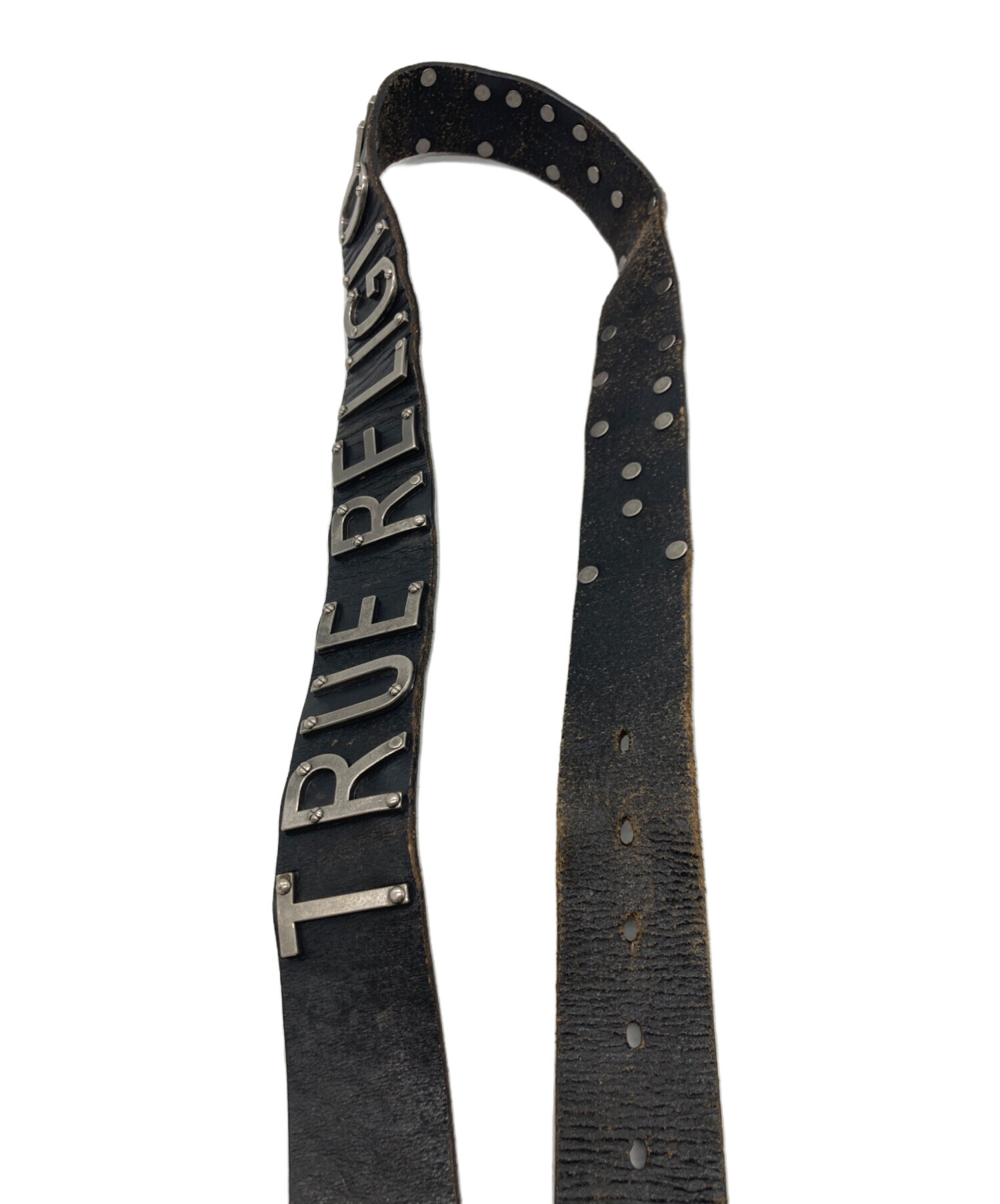 中古・古着通販】TRUE RELIGION (トゥルー レリジョン) レザーベルト
