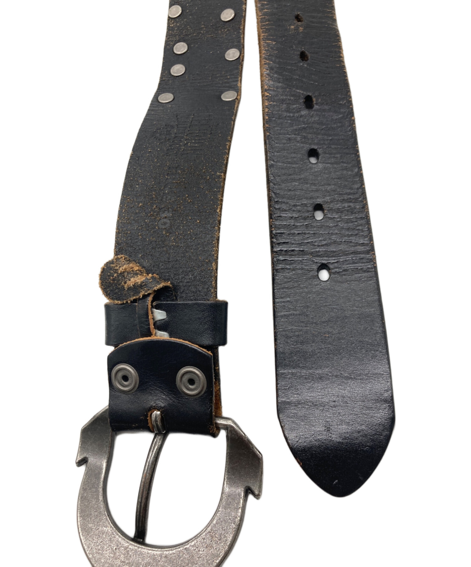 中古・古着通販】TRUE RELIGION (トゥルー レリジョン) レザーベルト