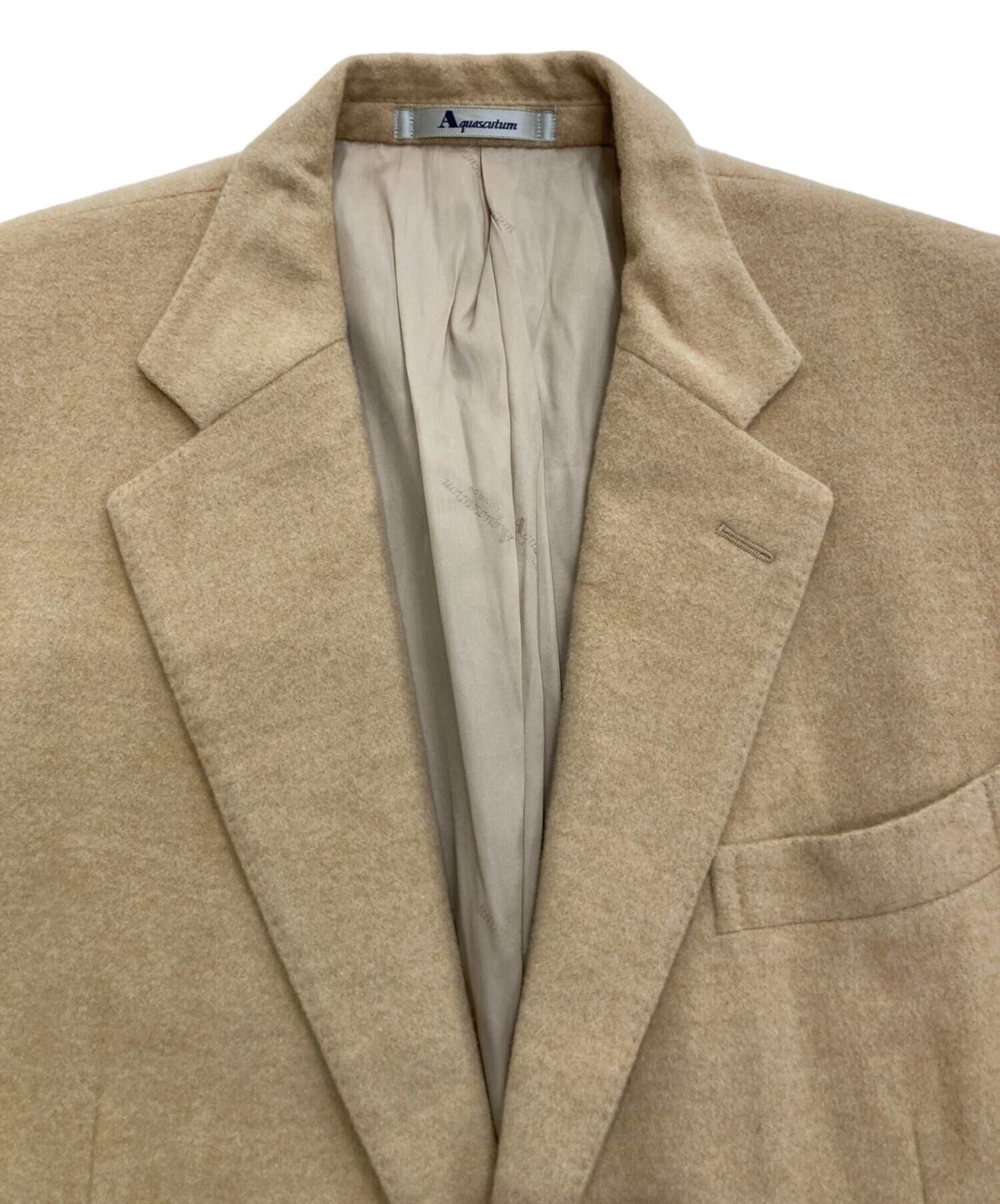 中古・古着通販】Aquascutum (アクアスキュータム) カシミヤテーラード
