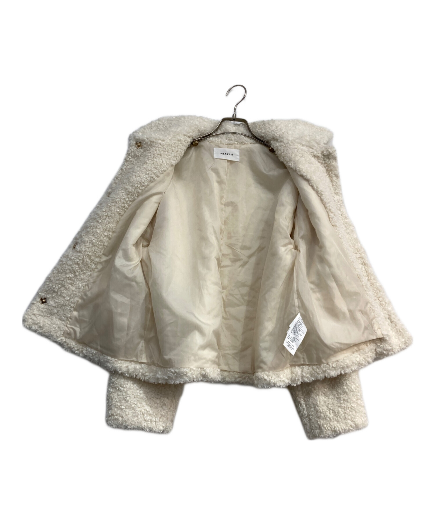中古・古着通販】FRAY ID (フレイ アイディー) ボアジャケット