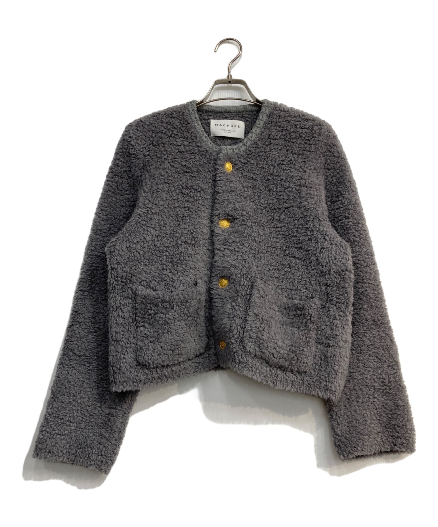中古・古着通販】MACPHEE (マカフィー) ムートン クルーネック