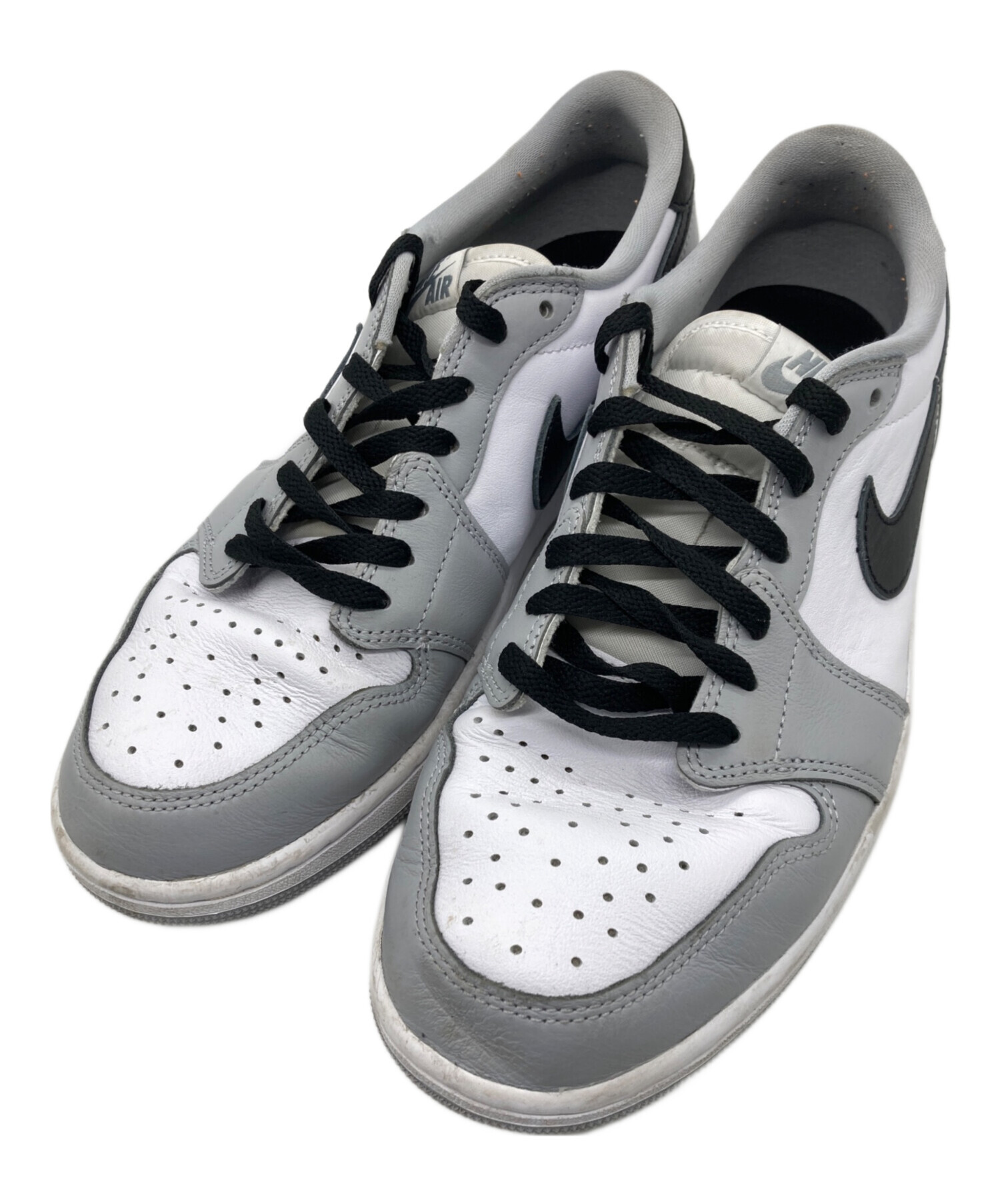 中古・古着通販】NIKE (ナイキ) AIR JORDAN 1 RETRO LOW OG グレー 