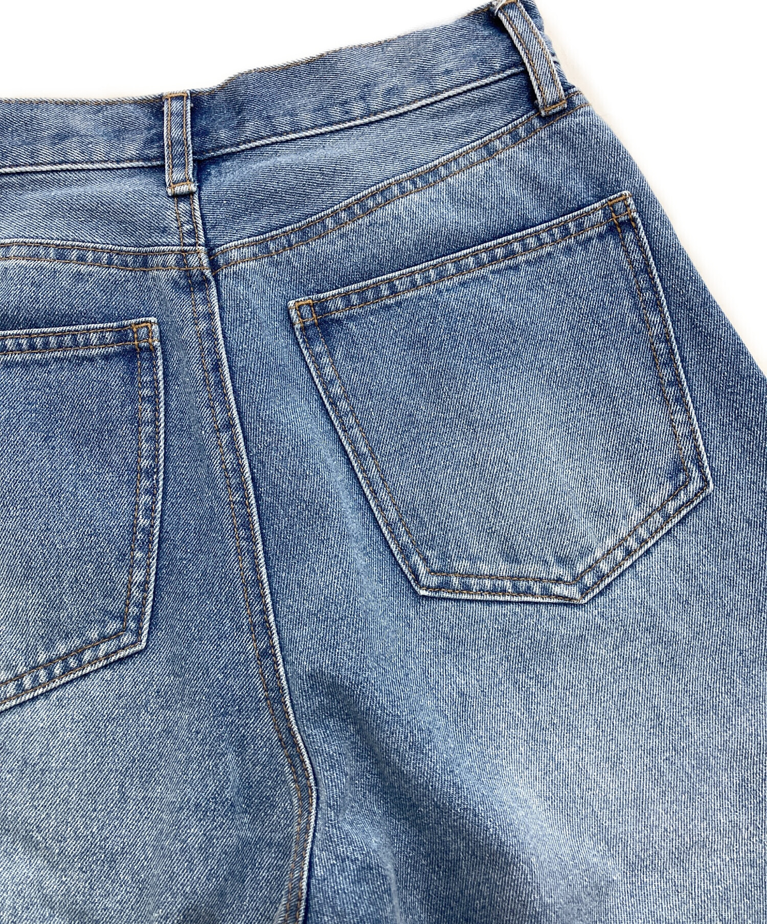 たにちゃん］アルページュストーリー ワイドデニムパンツ ワイドデニム