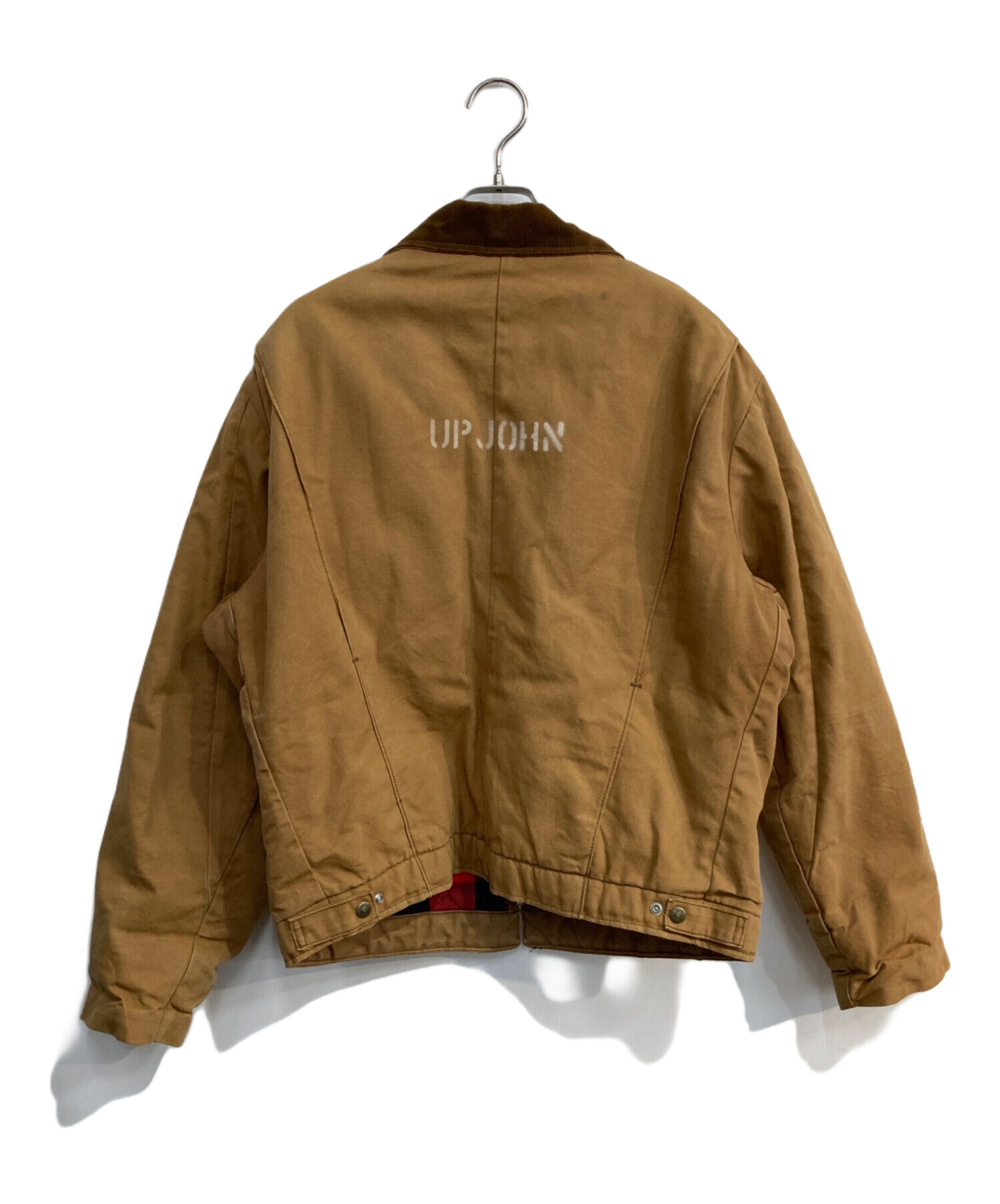 Key IMPERIAL ヴィンテージ ワークジャケット ダック地 90s 中古・古着通販】Key IMPERIAL (キーインペリアル) 裏地フランネル