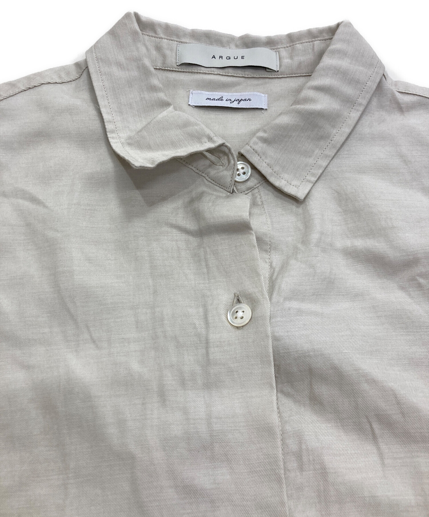 中古・古着通販】ARGUE (アーギュ) ORGANIC COTTON CUPRA FLOW WIDE 