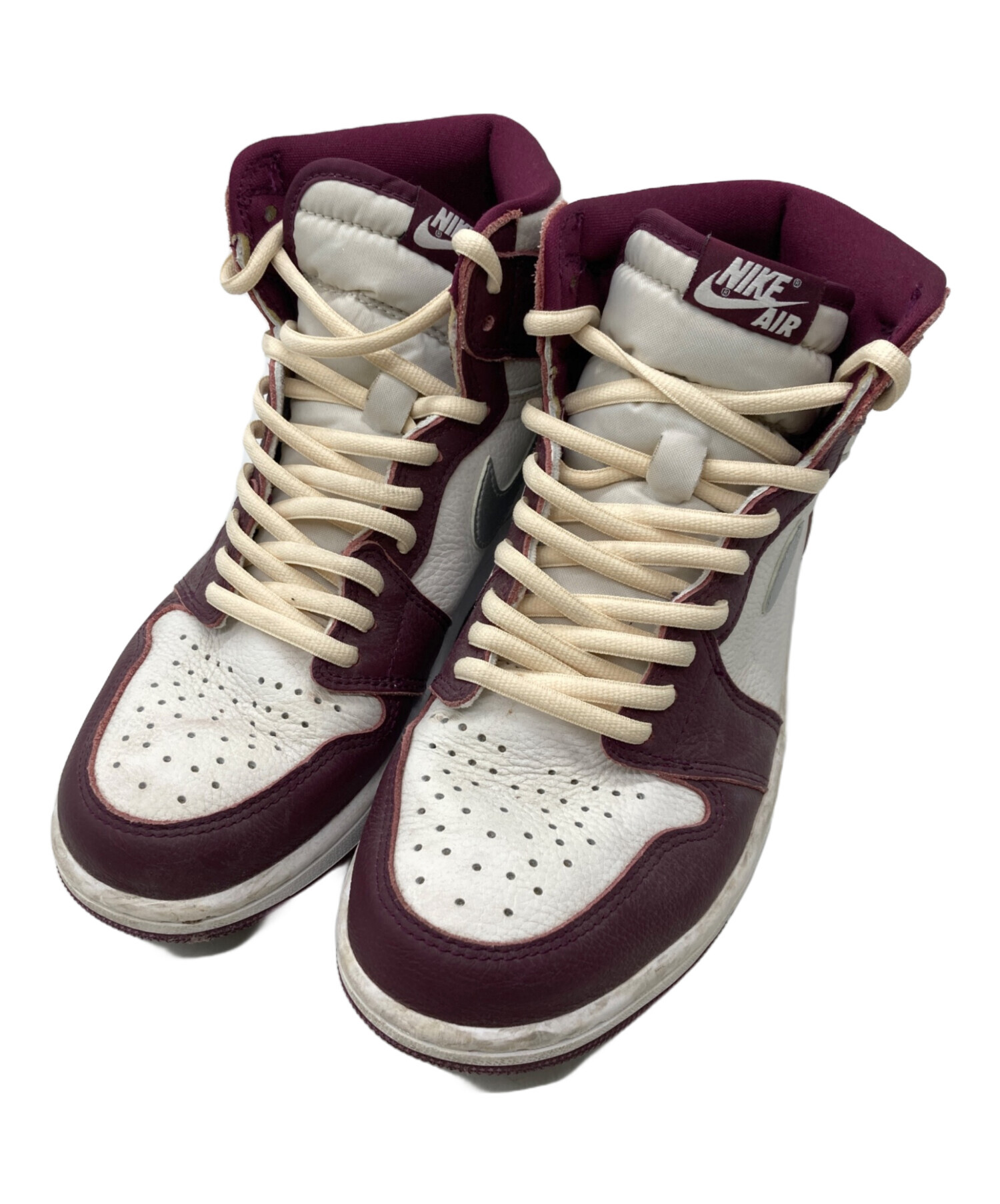 中古・古着通販】NIKE (ナイキ) AIR JORDAN 1 RETRO HIGH OG ボルドー 