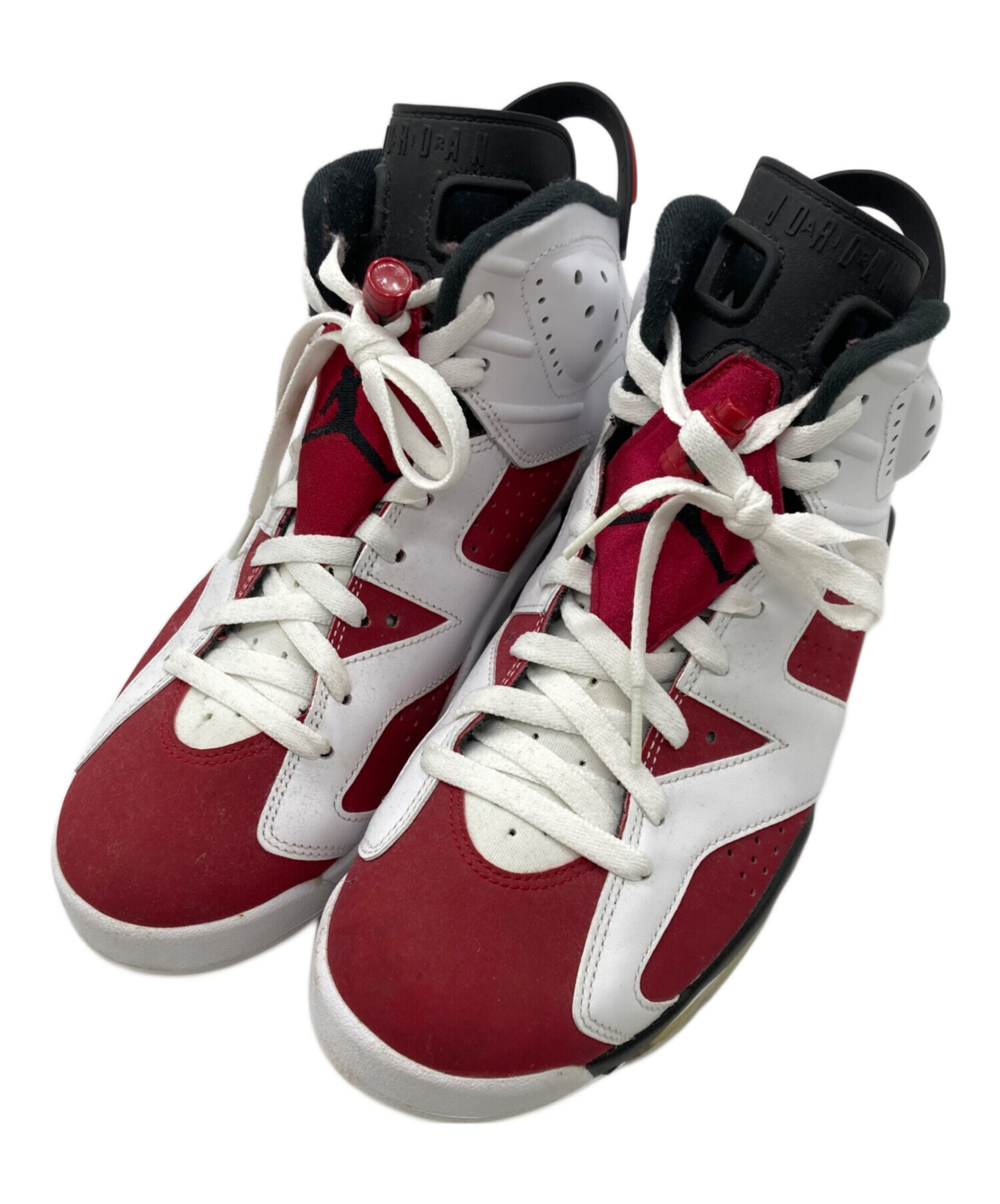 中古・古着通販】NIKE (ナイキ) AIR JORDAN 6 RETRO レッド×ホワイト