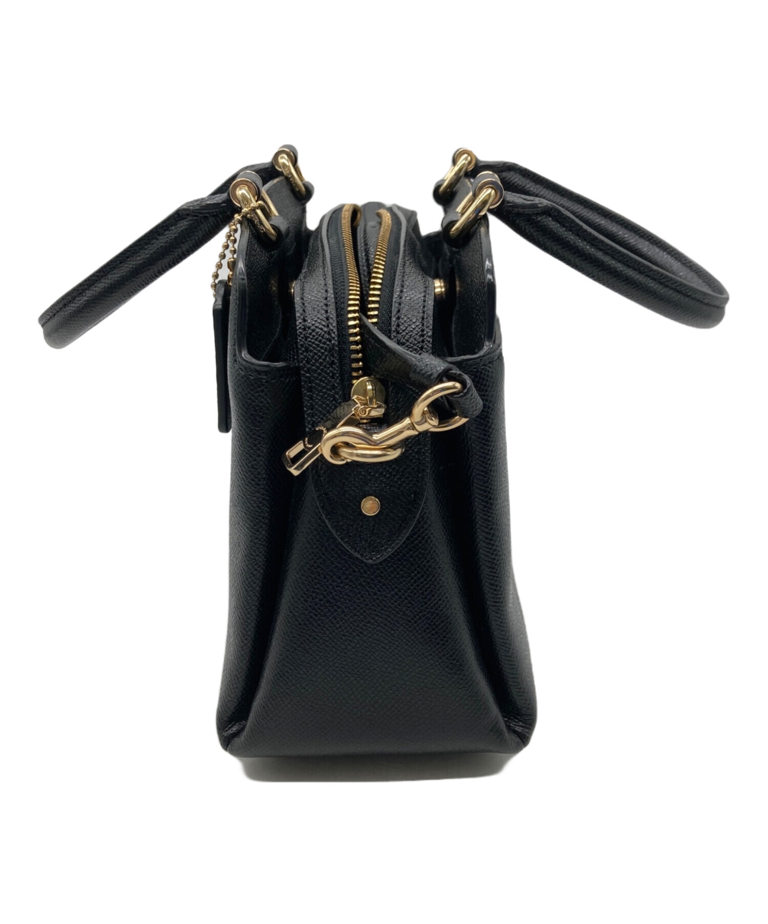 中古・古着通販】COACH (コーチ) ミニ リリー キャリーオール ブラック