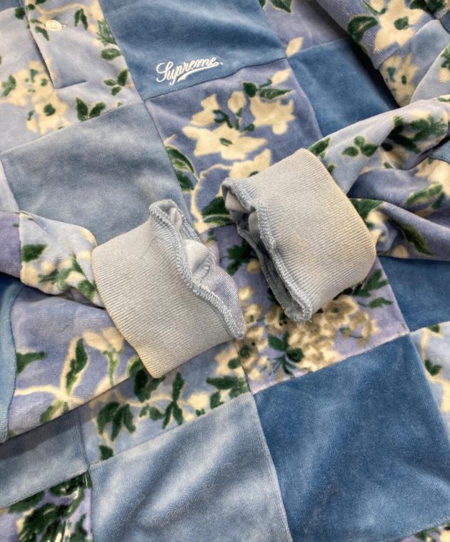 中古・古着通販】Supreme (シュプリーム) Floral Patchwork Velour L/S 