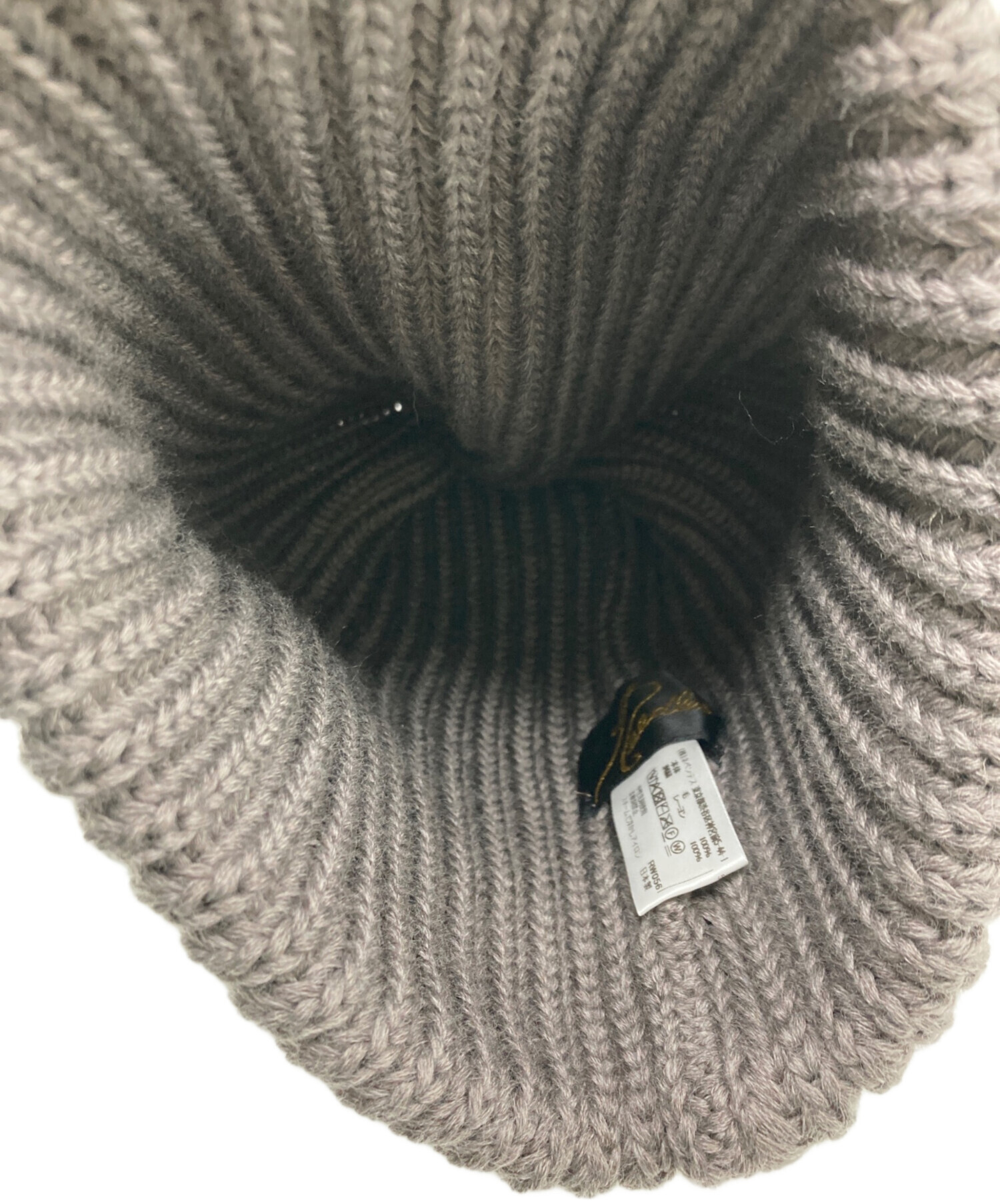 中古・古着通販】Needles (ニードルズ) Watch Cap Merino wool グレー