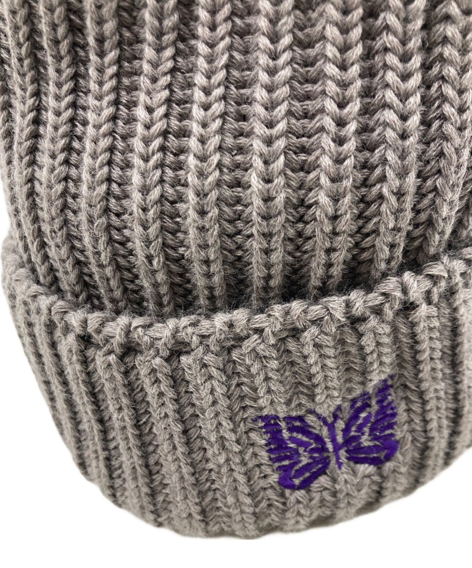 中古・古着通販】Needles (ニードルズ) Watch Cap Merino wool グレー