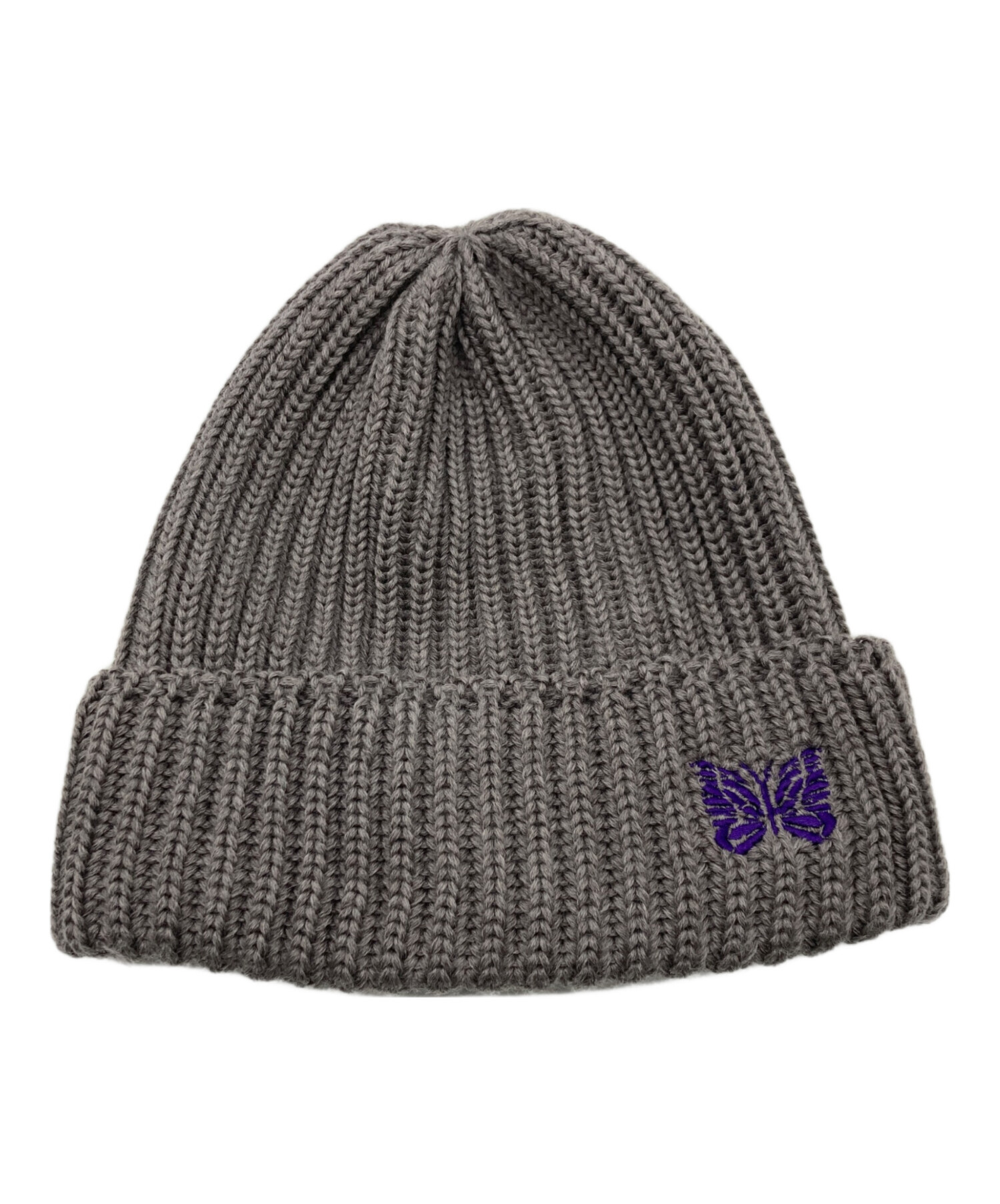 中古・古着通販】Needles (ニードルズ) Watch Cap Merino wool グレー