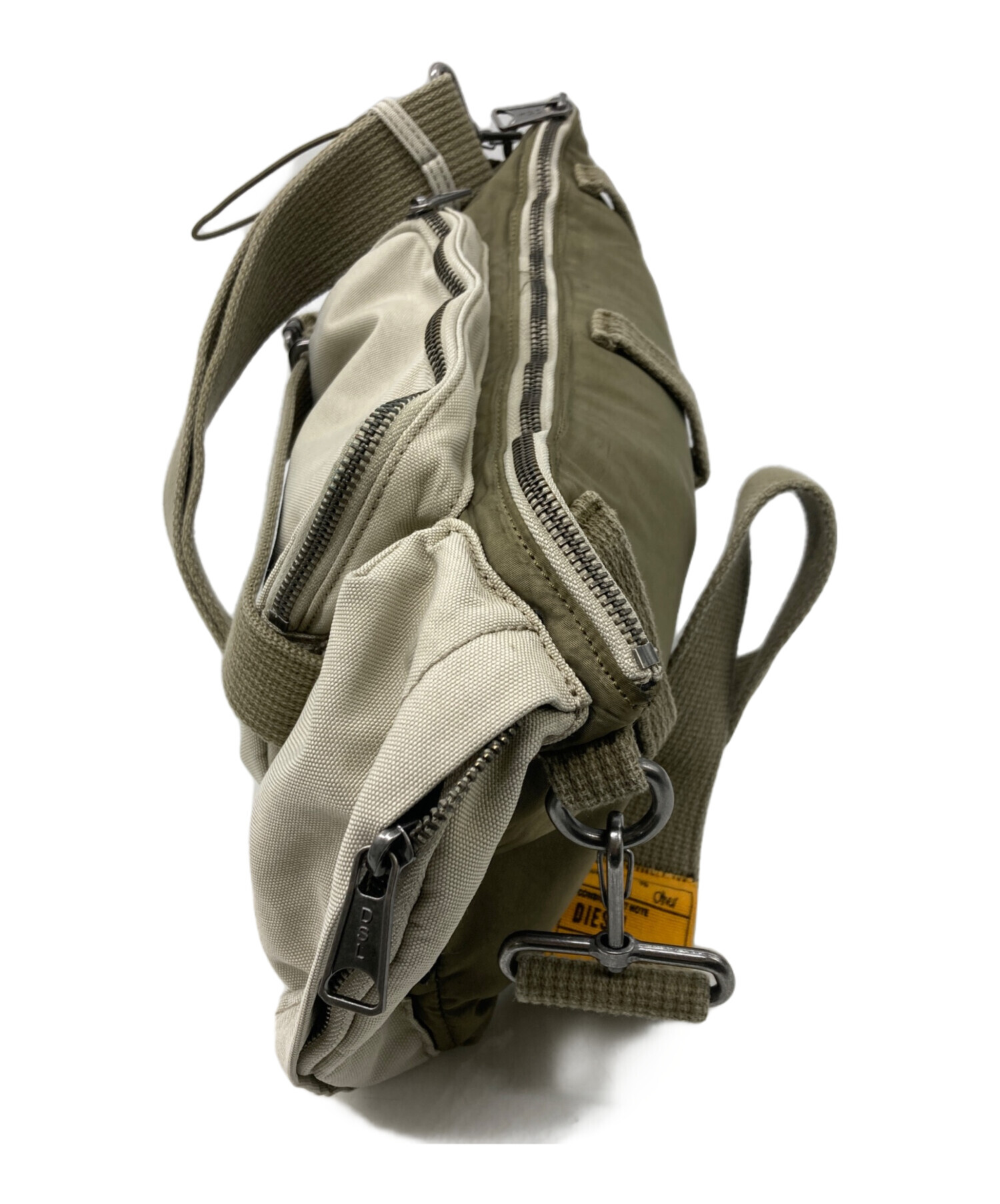 中古・古着通販】DIESEL (ディーゼル) クロスボディーバッグ ベージュ