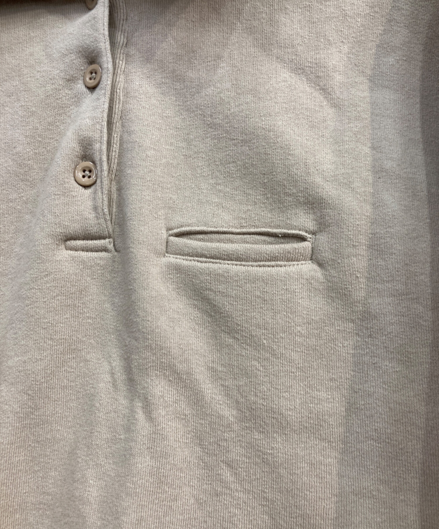 中古・古着通販】BRILL (ブリル) 襟付きスウェット ブラウン サイズ:F