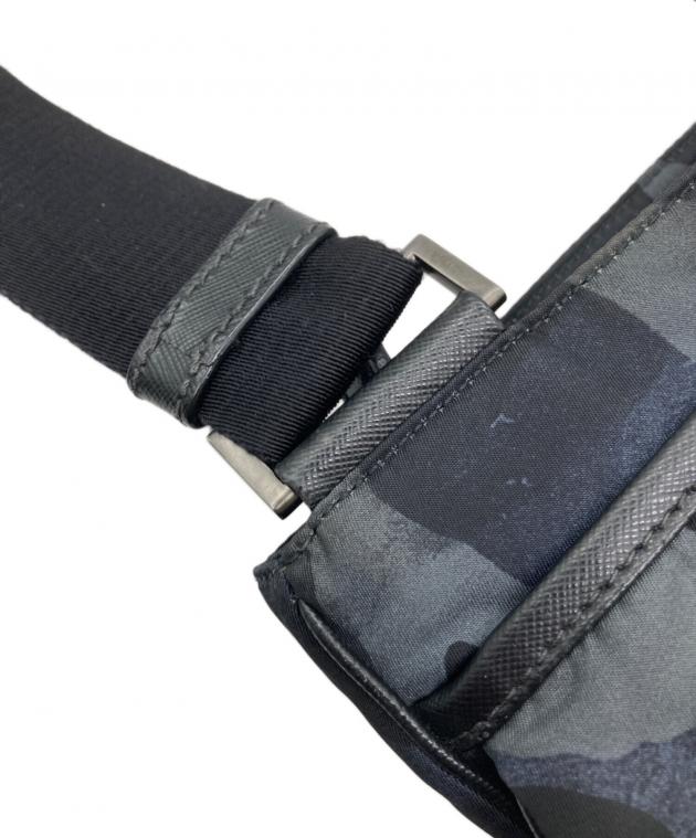 中古・古着通販】PRADA (プラダ) カモフラナイロンショルダーバッグ