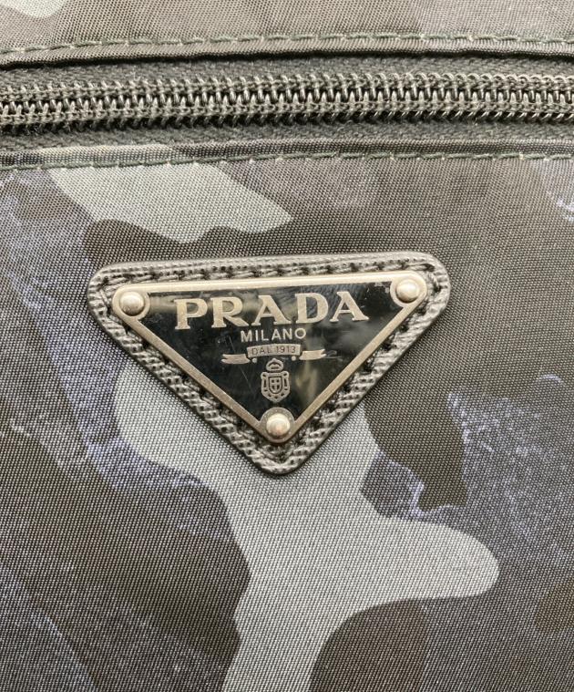 【ドリーム池田店】PRADA/プラダ　ショルダーバッグ　カモフラージュ　ナイロンキャンバス×レザー　A251M　IKZ-699 中古・古着通販】PRADA (プラダ) カモフラナイロンショルダーバッグ