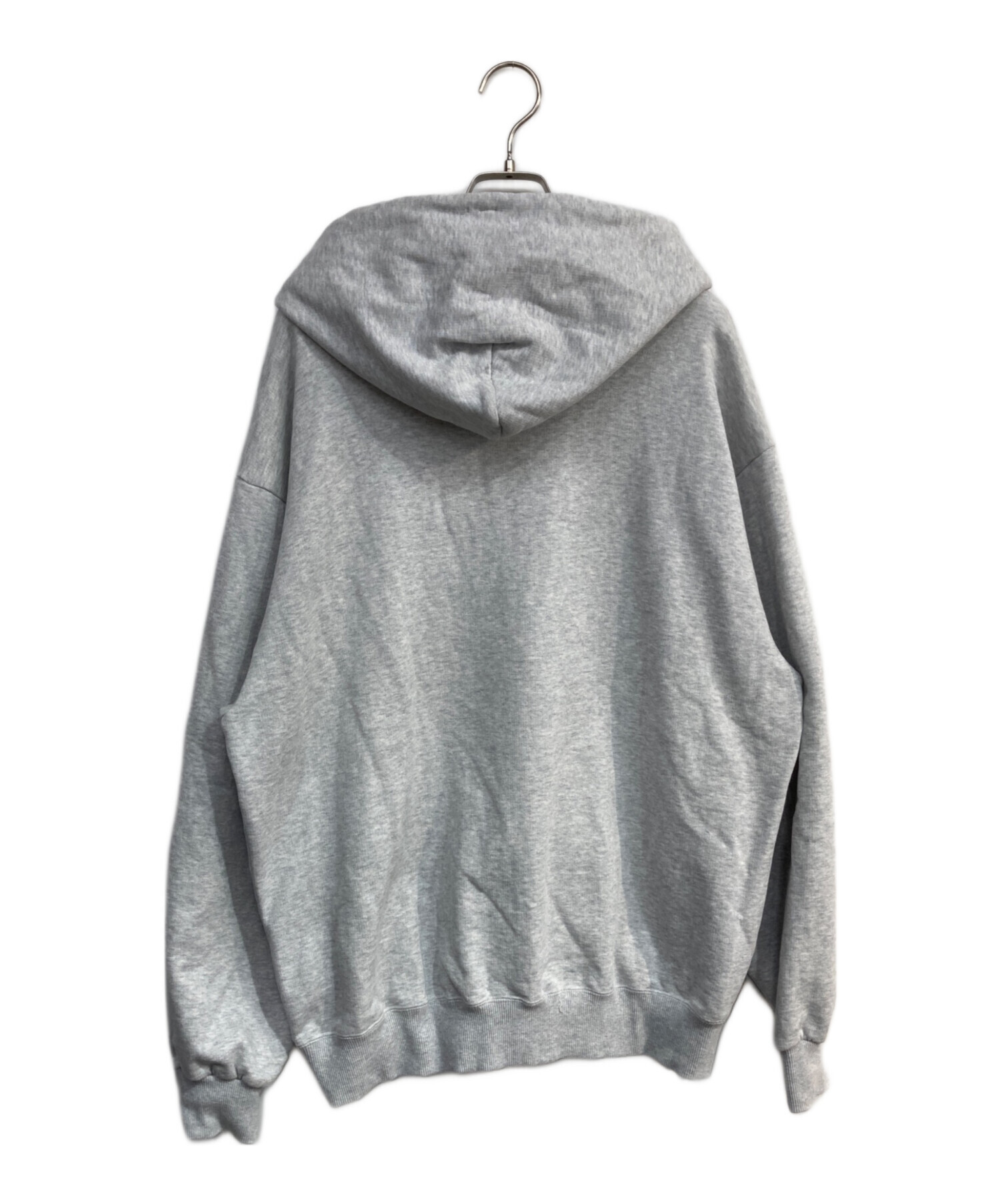 中古・古着通販】everyone (エブリワン) cotton zip up hoodie グレー 