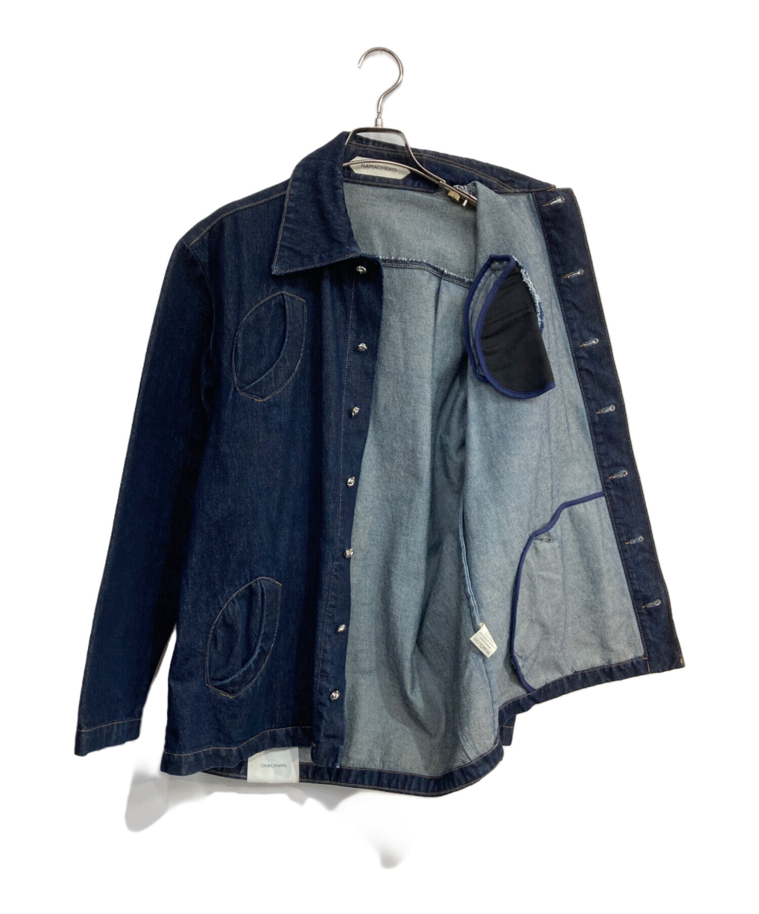 中古・古着通販】NAMACHEKO (ナマチェコ) デニムジャケット インディゴ