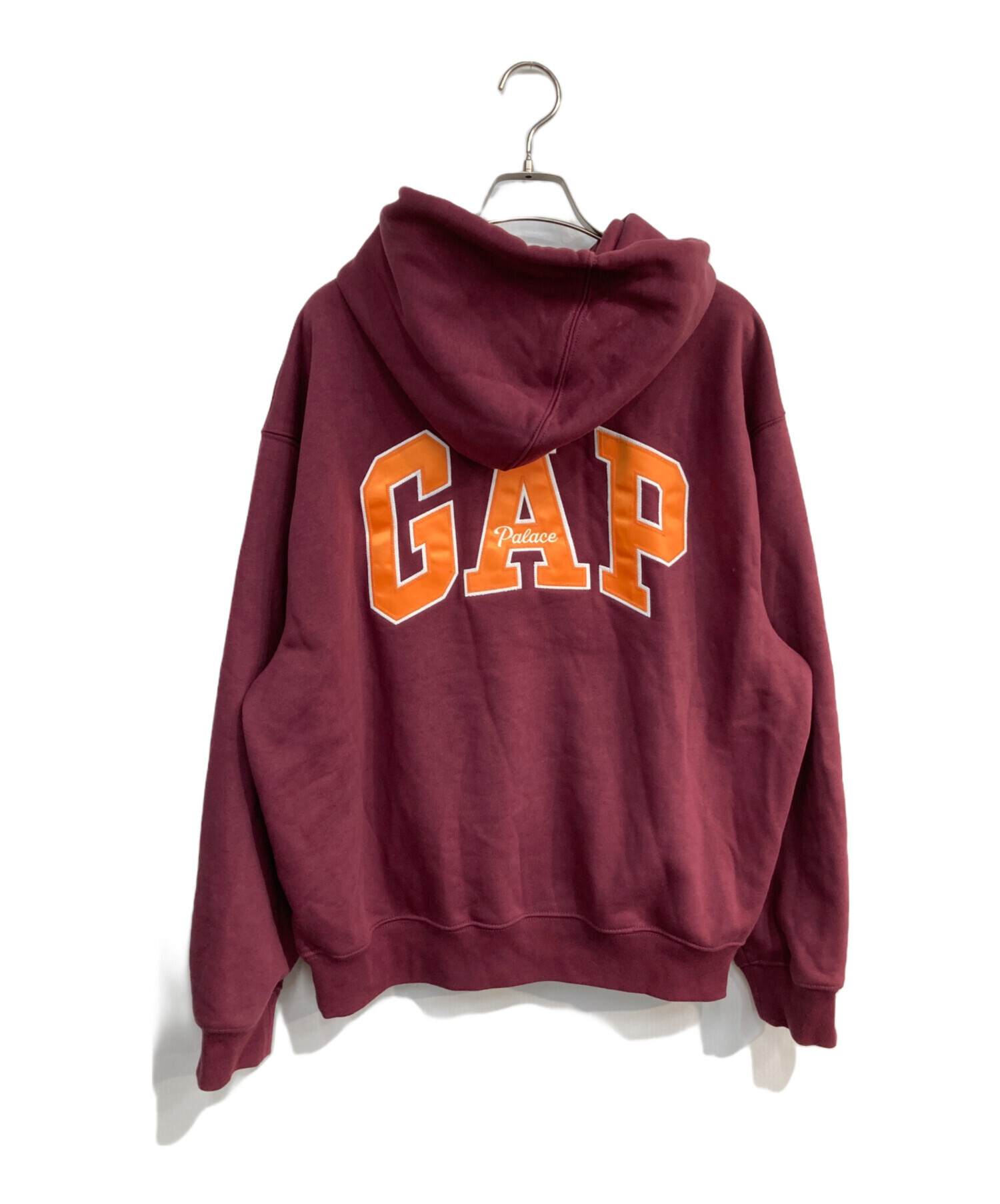 GAP PALACE バーガンディ パーカー M 最終価格 中古・古着通販】GAP (ギャップ) PALACE (パレス) ロゴパーカー バー
