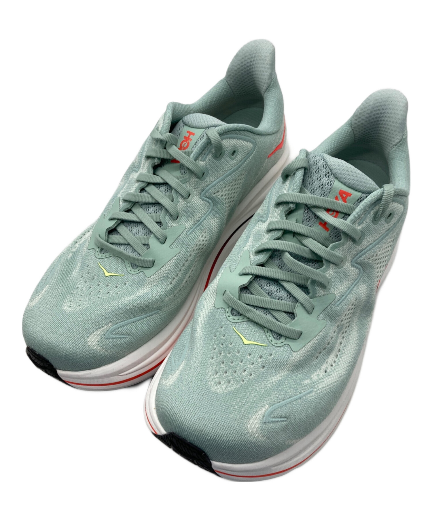 中古・古着通販】HOKA (ホカ) CLIFTON 10 Wide ブルー サイズ:26.5cm
