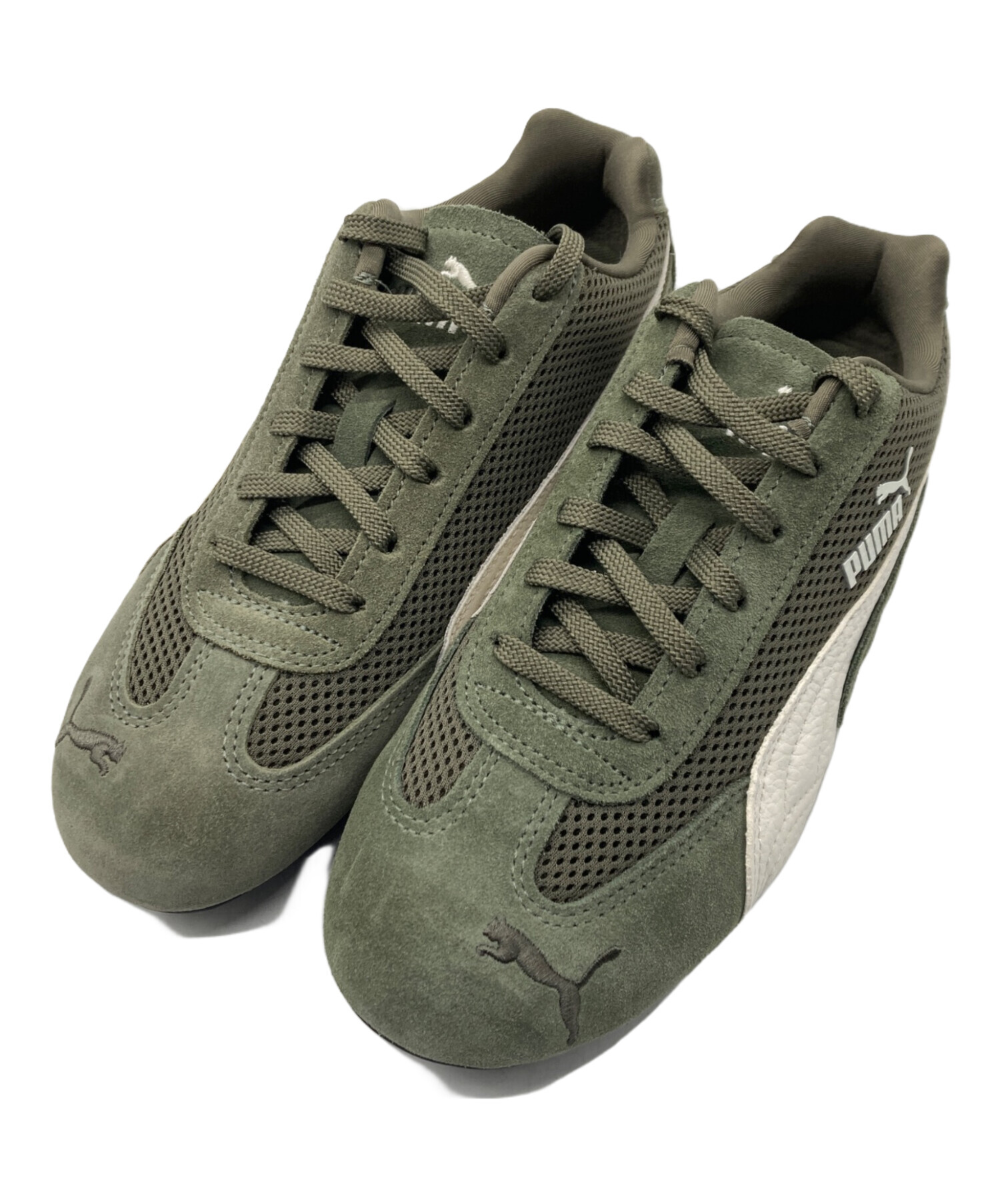 中古・古着通販】PUMA (プーマ) SPEEDCAT MESH カーキ サイズ:24cm