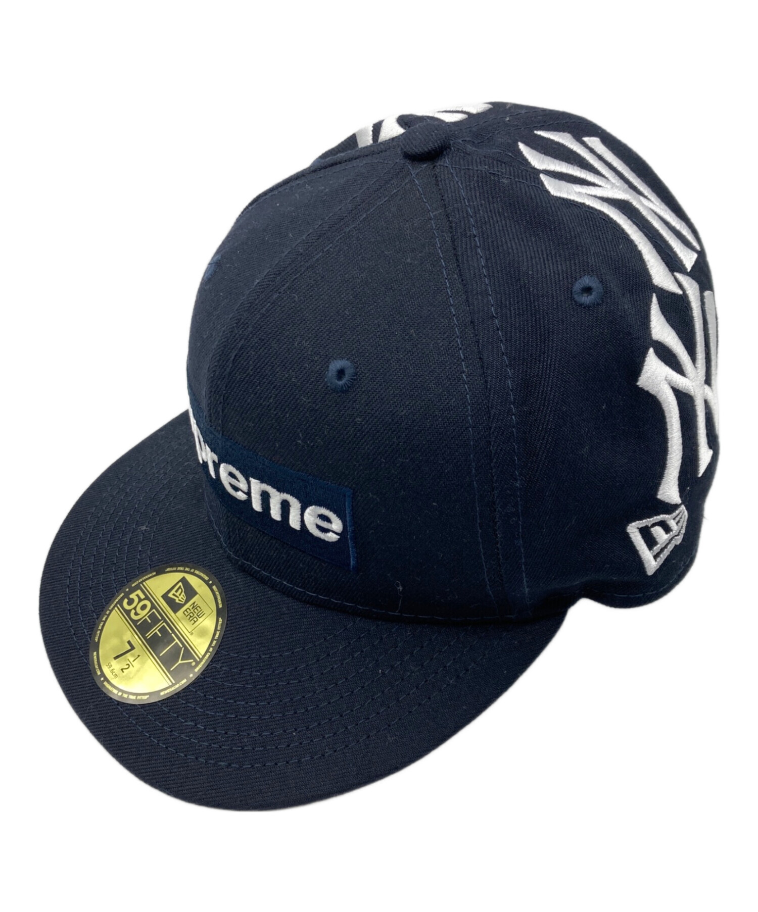 Supreme キャップ ネイビー シュプリーム 帽子 Supreme(シュプリーム) / キャップ/ネイビー/ナイロン/ジェット 帽子