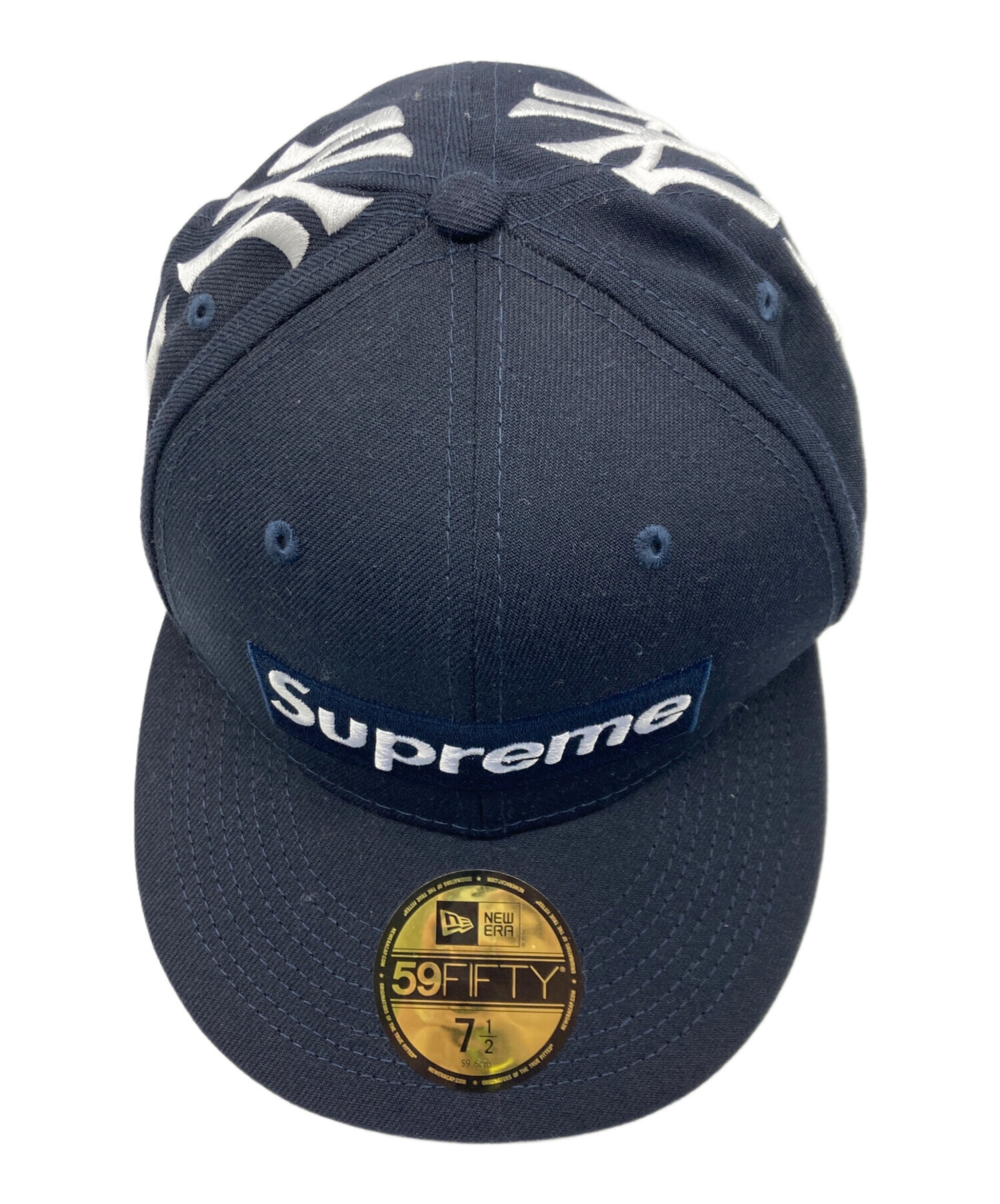 中古・古着通販】SUPREME (シュプリーム) キャップ New York Yankees