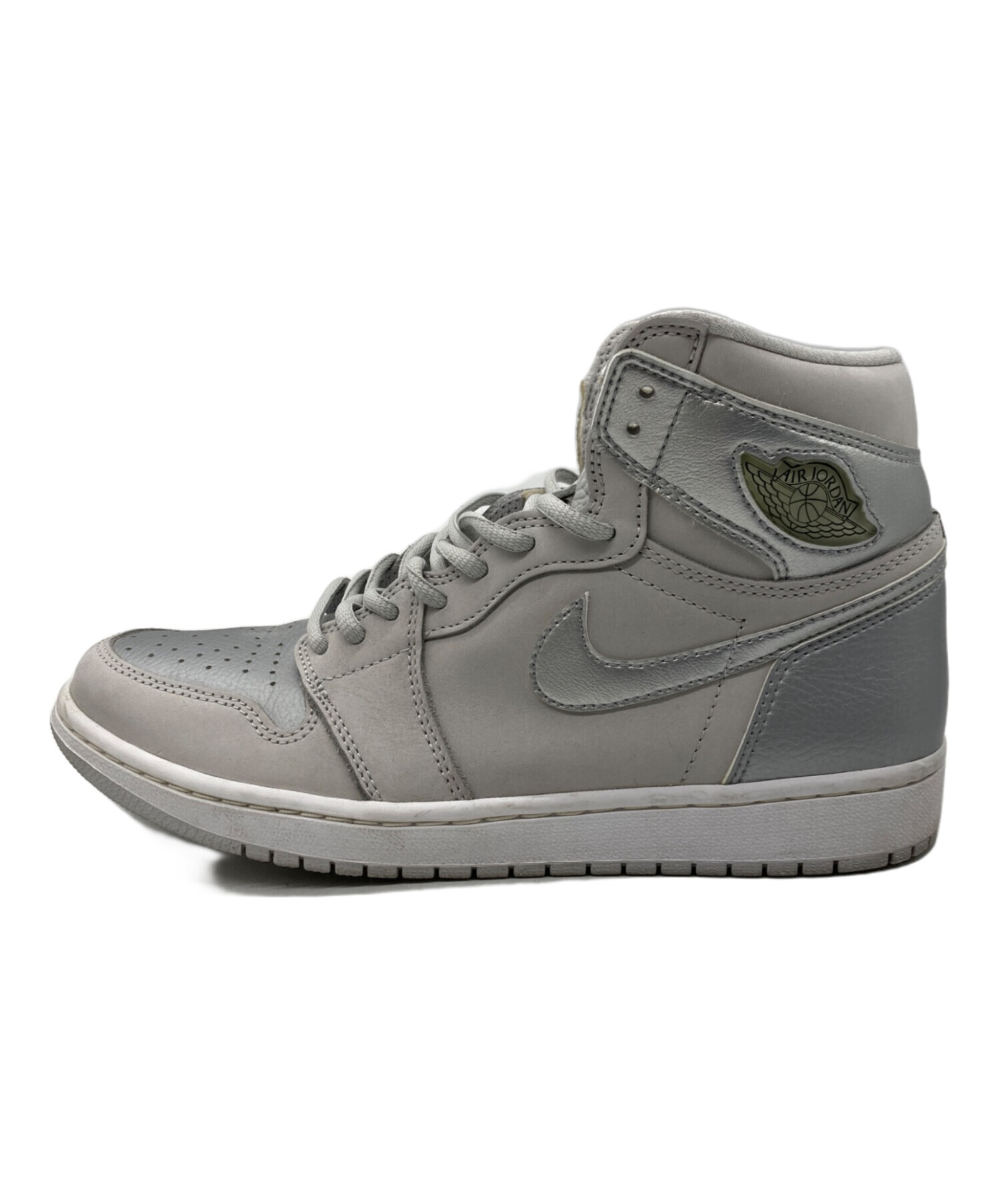 中古・古着通販】NIKE (ナイキ) AIR JORDAN 1 HIGH OG CO JP グレー 