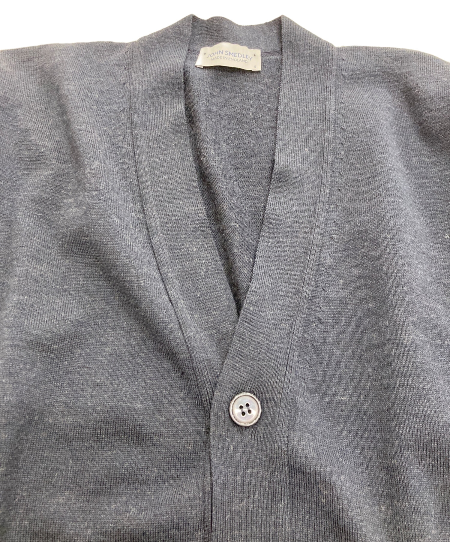 中古・古着通販】JOHN SMEDLEY (ジョンスメドレー) Vネックニット